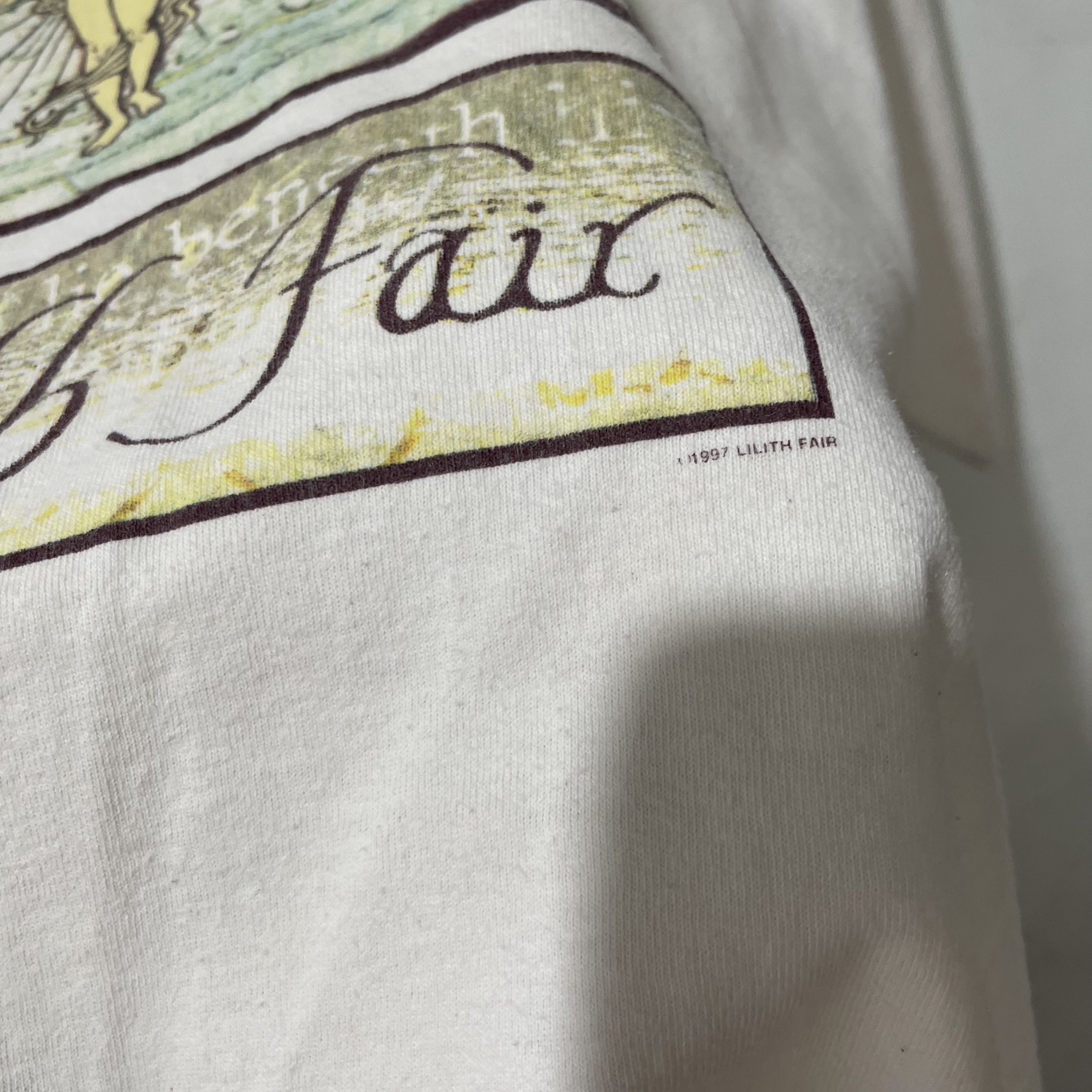 Band Tees Vintage 1997 Lilith Fair T-Shirt Size US XL / EU 56 / 4 - 3 Thumbnail