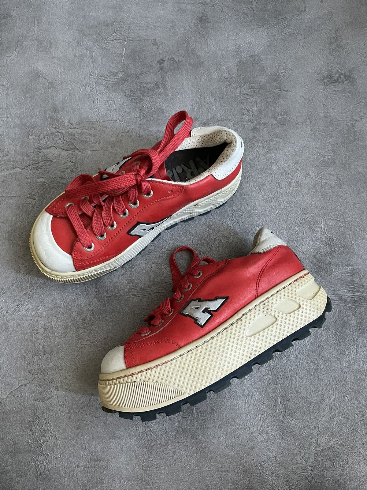 Vintage ART Avant-Garde Platforms sneakers 2000s