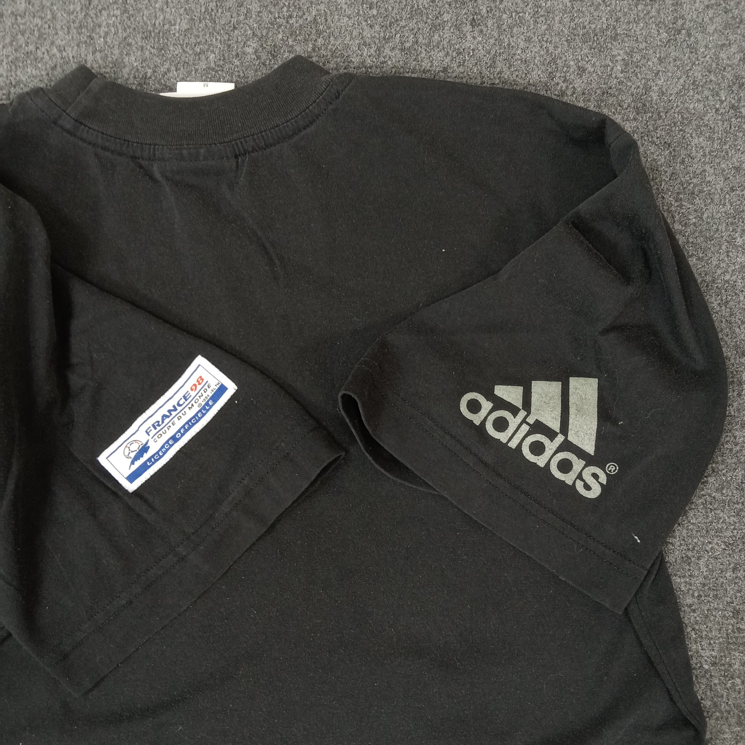 Adidas × Vintage Adidas France 98 Football World Cup Soccer Tshirt Size US L / EU 52-54 / 3 - 9 Thumbnail