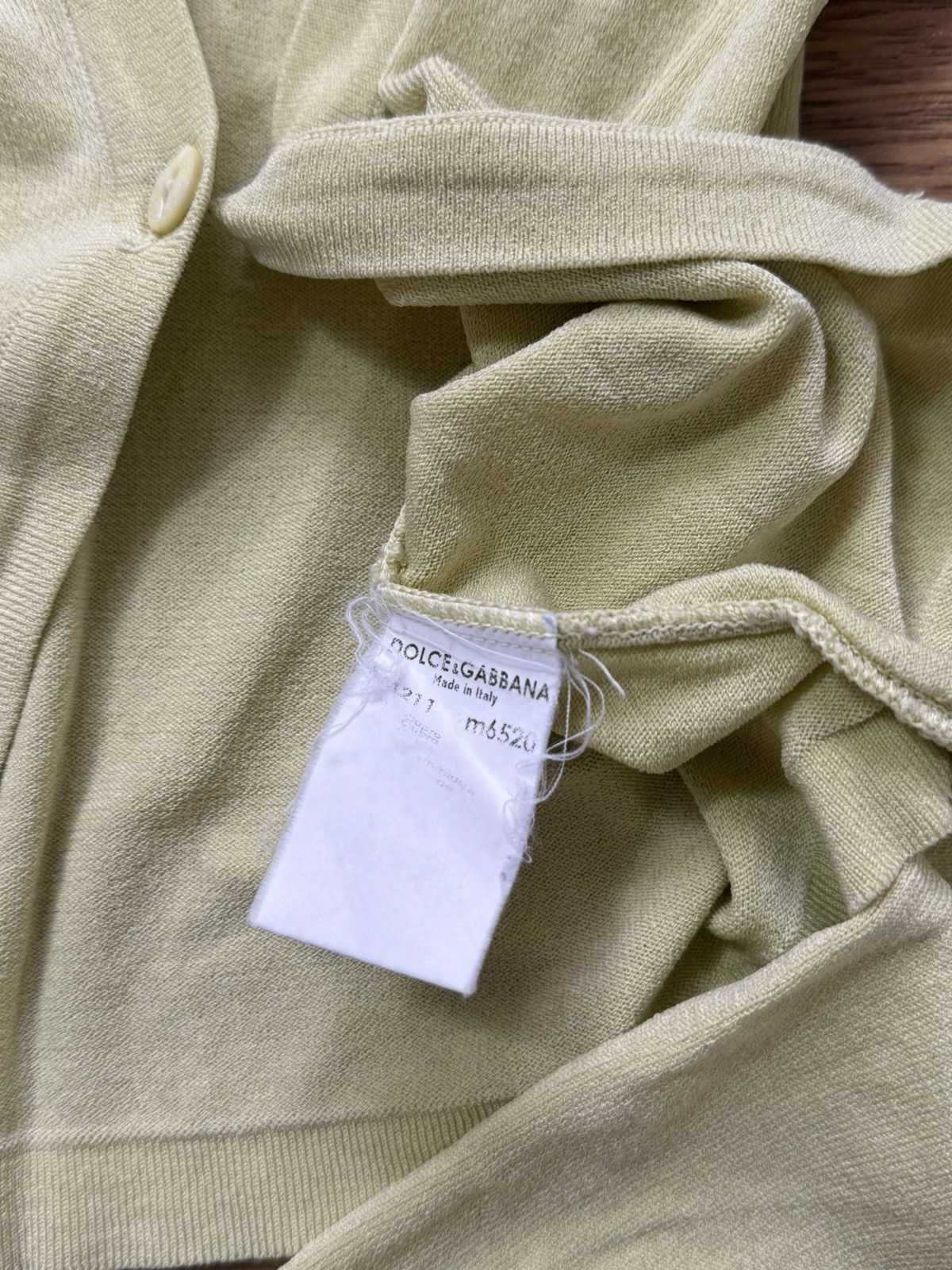 Dolce & Gabbana VINTAGE DOLCE&GABBANA 2000s BASIC CARDIGAN Size M / US 6-8 / IT 42-44 - 8 Thumbnail