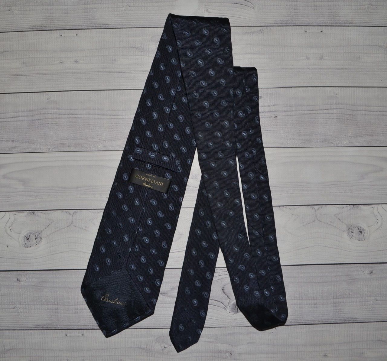 Corneliani Corneliani Blue Silk Tie Size ONE SIZE - 4 Thumbnail