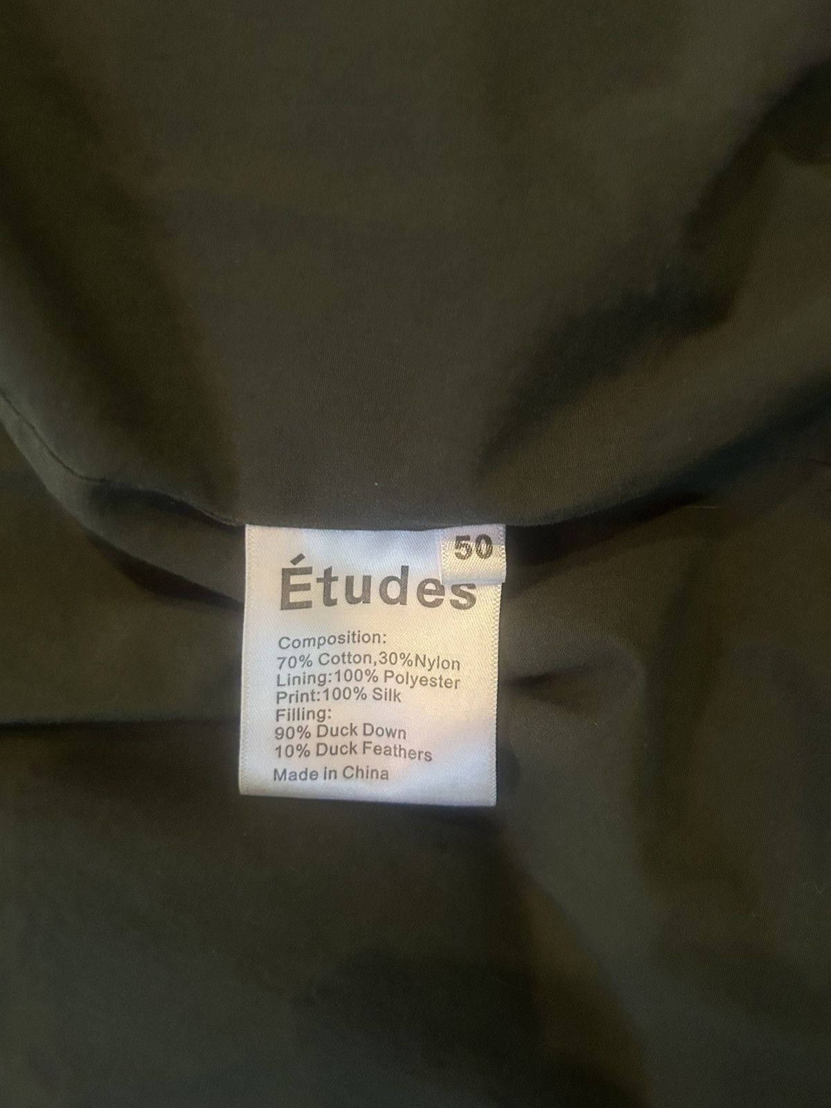 Etudes Etudes Duck down coat. 50 Size US L / EU 52-54 / 3 - 4 Thumbnail