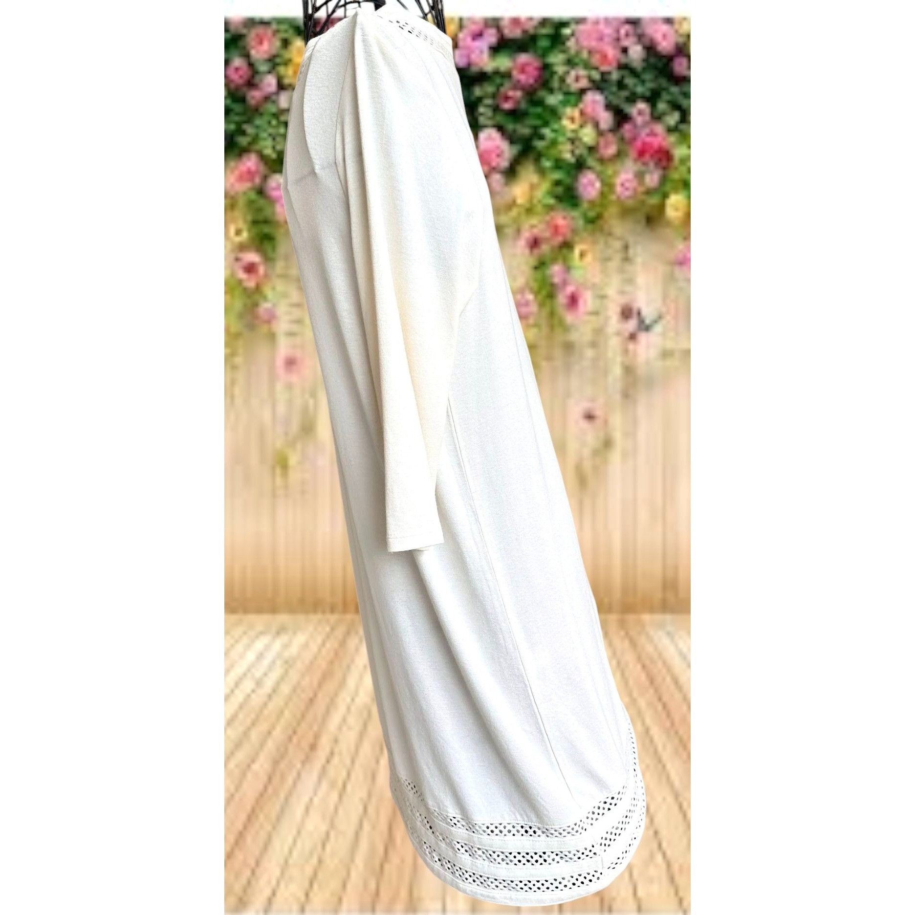 J. Jill J Jill Dress XS Extra Small Cream Work Casual Church Open C Size XS / US 0-2 / IT 36-38 - 7 Thumbnail