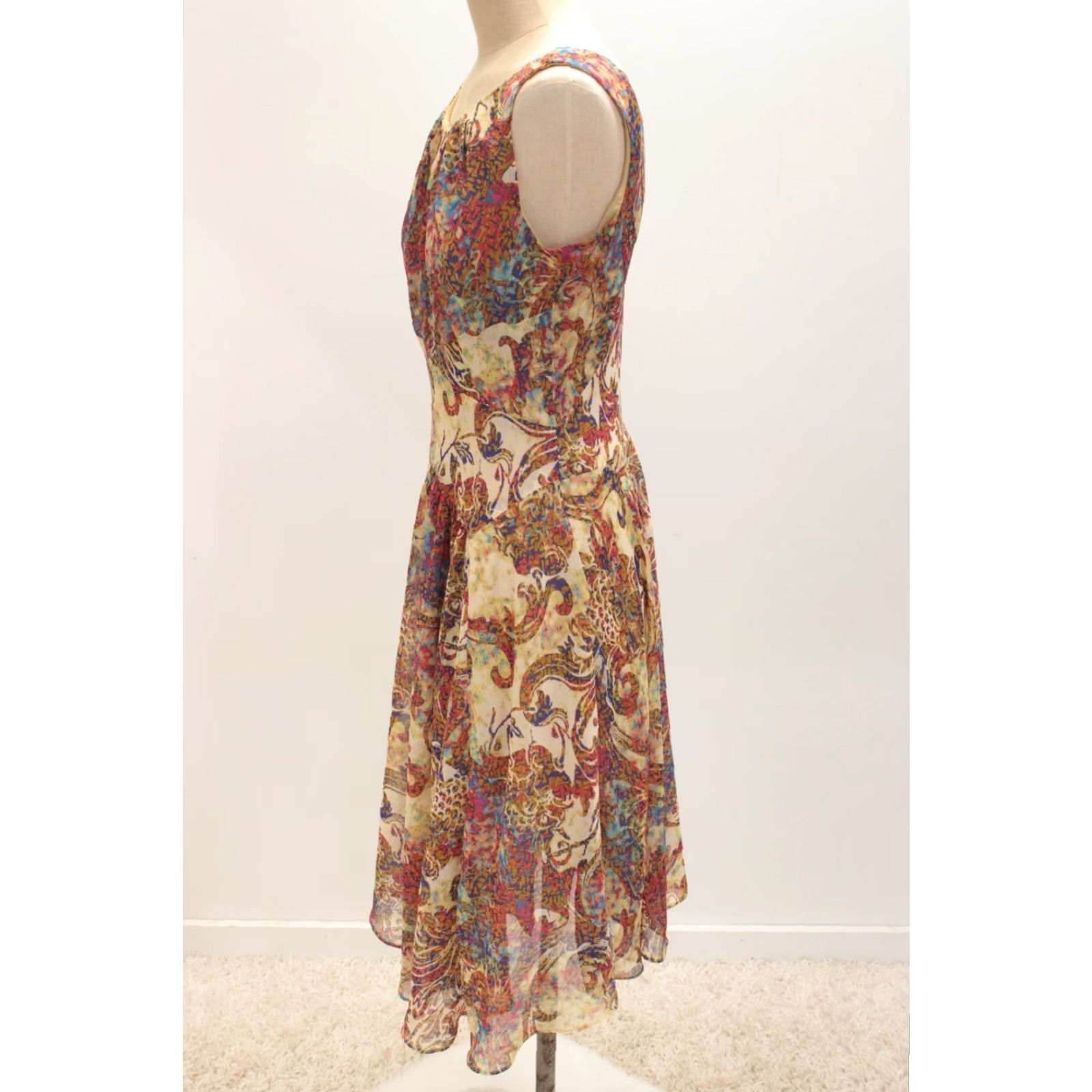 Evan Picone Evan Picone Dress Women's 12P Petite Fairy Lined Cottage Core Boho Prairie Dress Size XL / US 12-14 / IT 48-50 - 7 Thumbnail