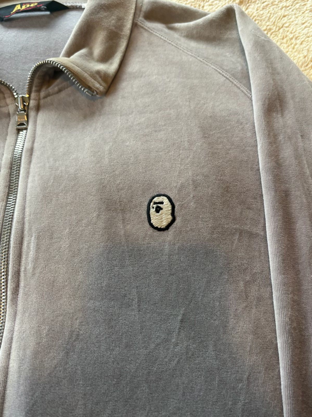 Bape Vintage BAPE Velour Full-Zip Track Jack Size US M / EU 48-50 / 2 - 2 Thumbnail