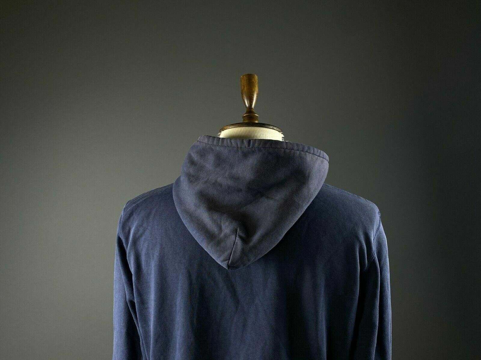 Nike Men Nike Vintage Blue Hoodie Pullover Sweater Size L Size US L / EU 52-54 / 3 - 7 Thumbnail