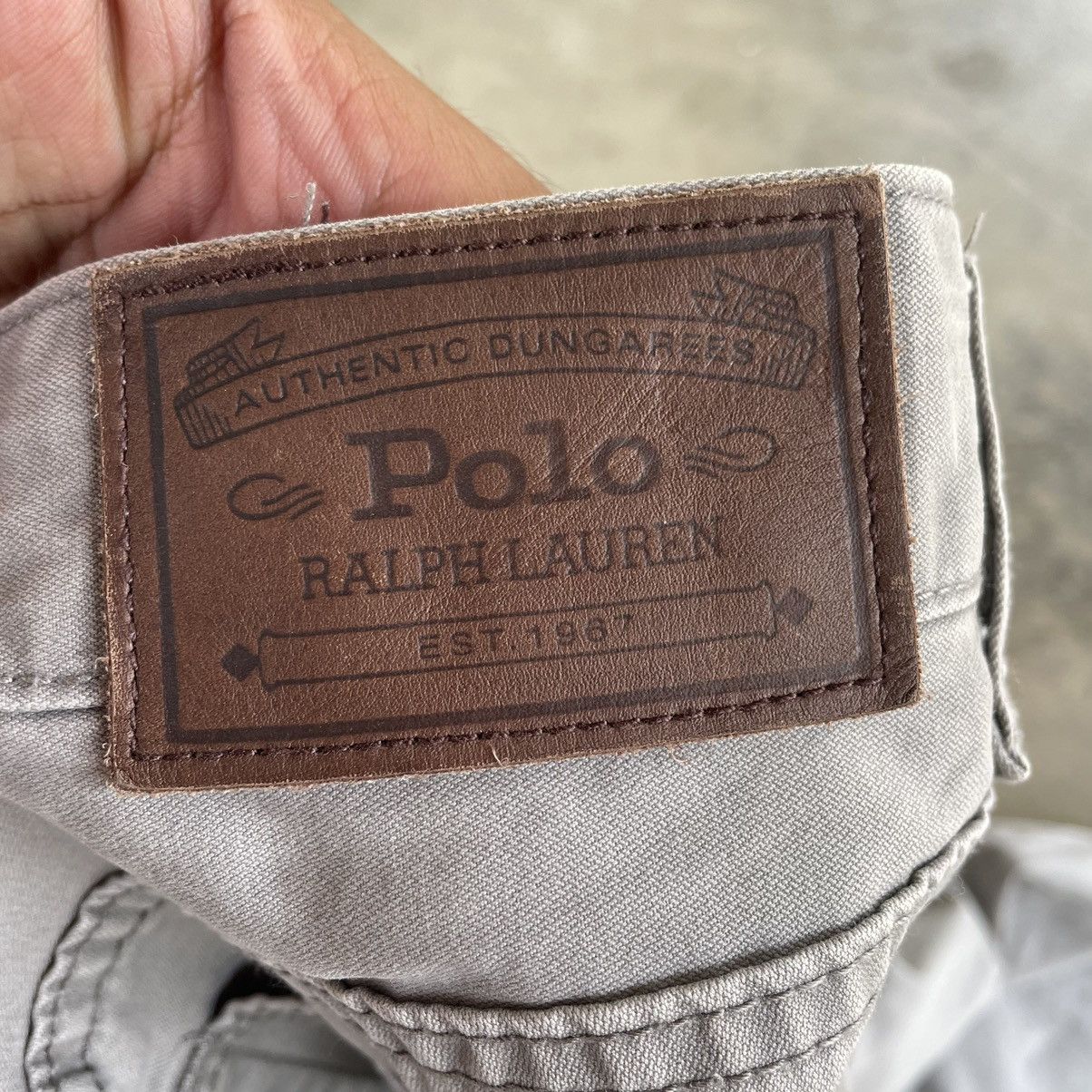 Polo Ralph Lauren × Ralph Lauren × Vintage 🔥🔥Vintage Polo Ralph Lauren Cotton Khakis Casual Pants Size US 34 / EU 50 - 12 Thumbnail