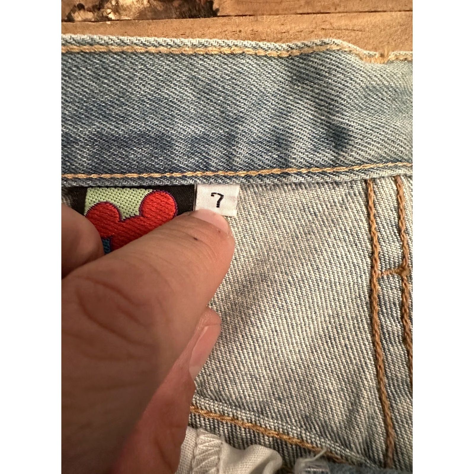 Vintage VINTAGE 90s Disney Jerry Leigh Ice Skating Micky Mouse Jeans Women Size 7 Blue Straight Size 28" / US 6 / IT 42 - 7 Thumbnail