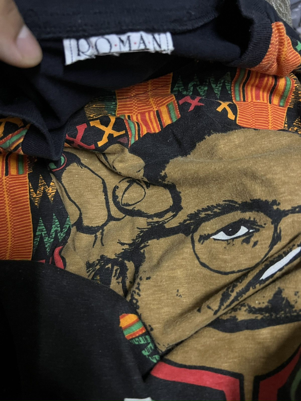 Vintage Vintage Malcolm X Tee Size US XXL / EU 58 / 5 - 3 Thumbnail