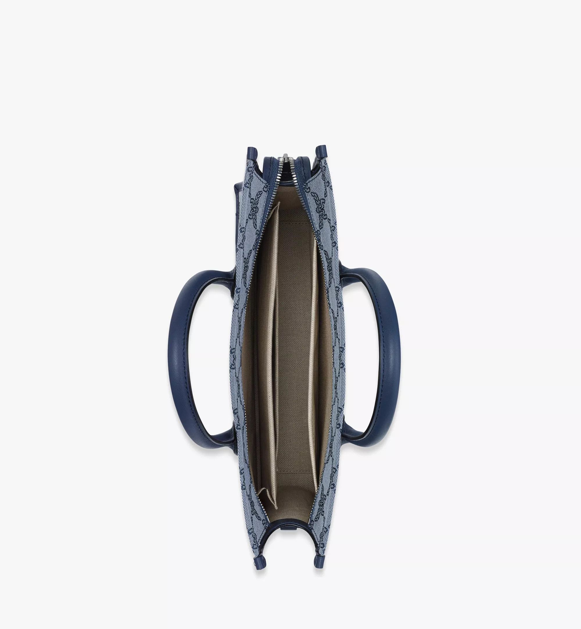 MCM o1mt1gz1224 Size: OS / Unisex Tote Medium Bag in Indigo Size ONE SIZE - 5 Thumbnail