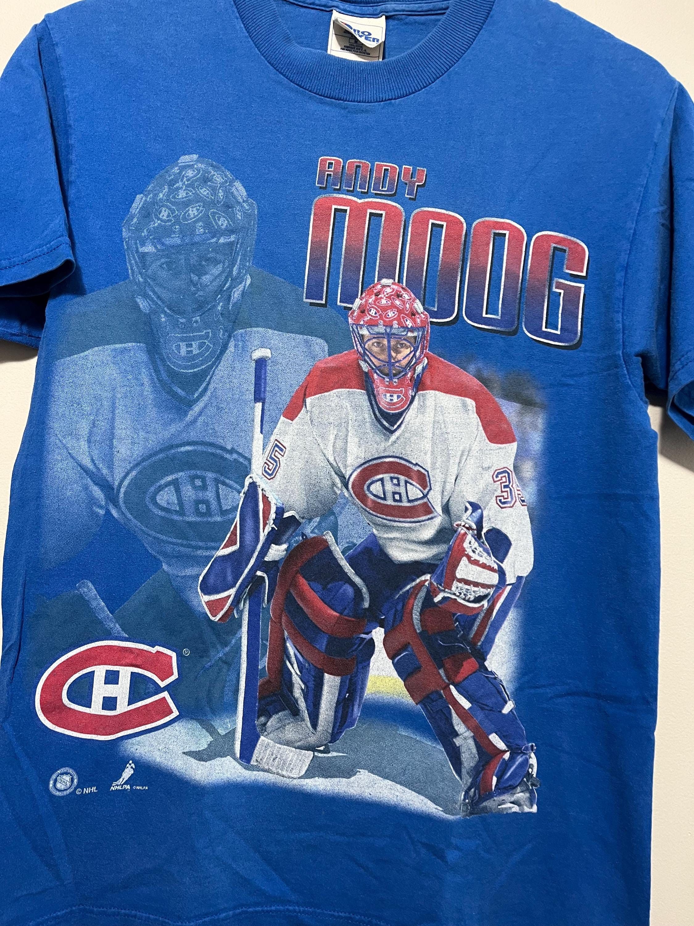 Pro Player Vintage Andy Moog Montreal Canadiens NHL T-shirt Size US M / EU 48-50 / 2 - 2 Thumbnail