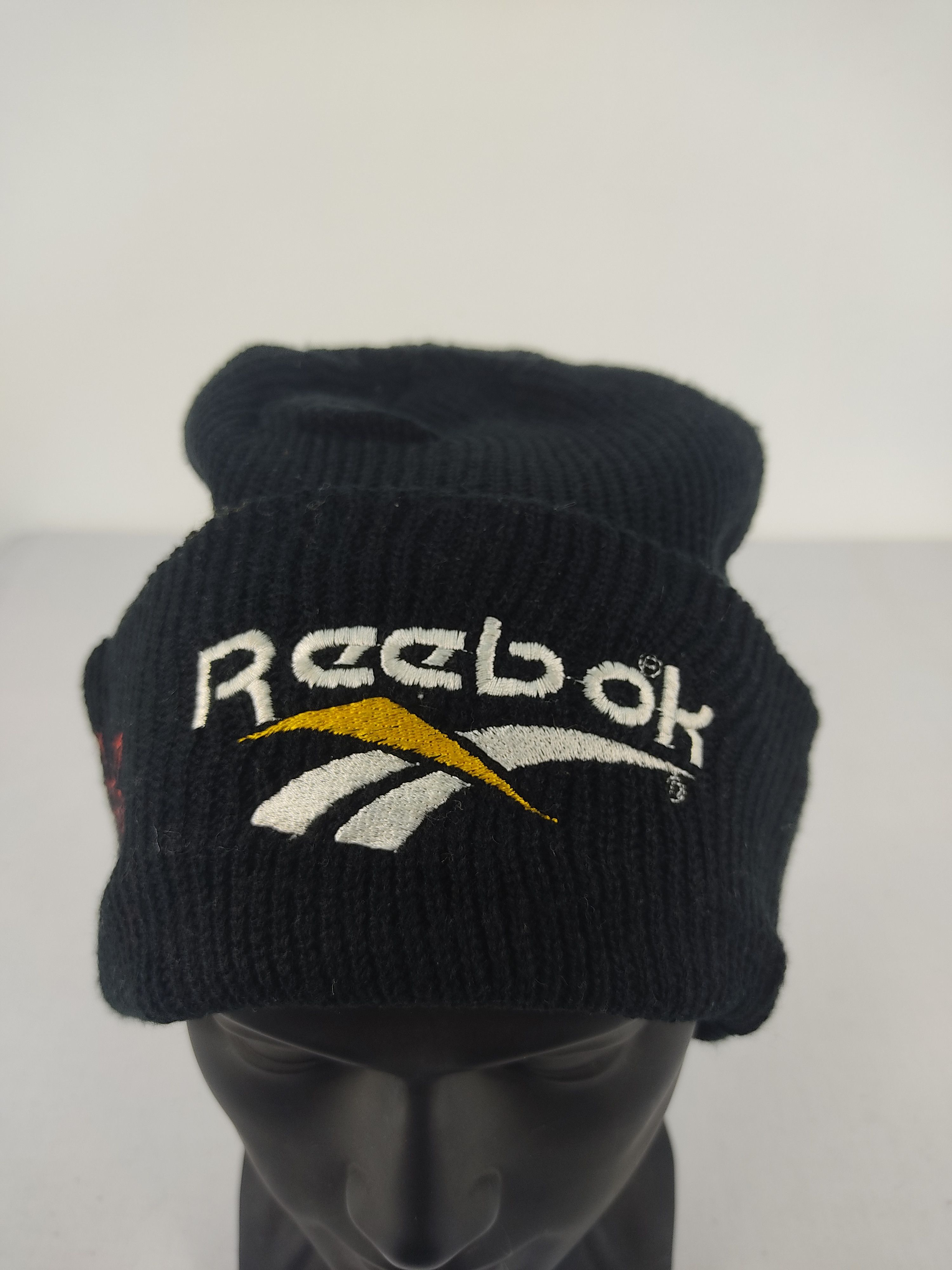 Reebok × Vintage Vintage Reebok Beanie / Snow Hat / Snow Cap Size ONE SIZE - 5 Thumbnail