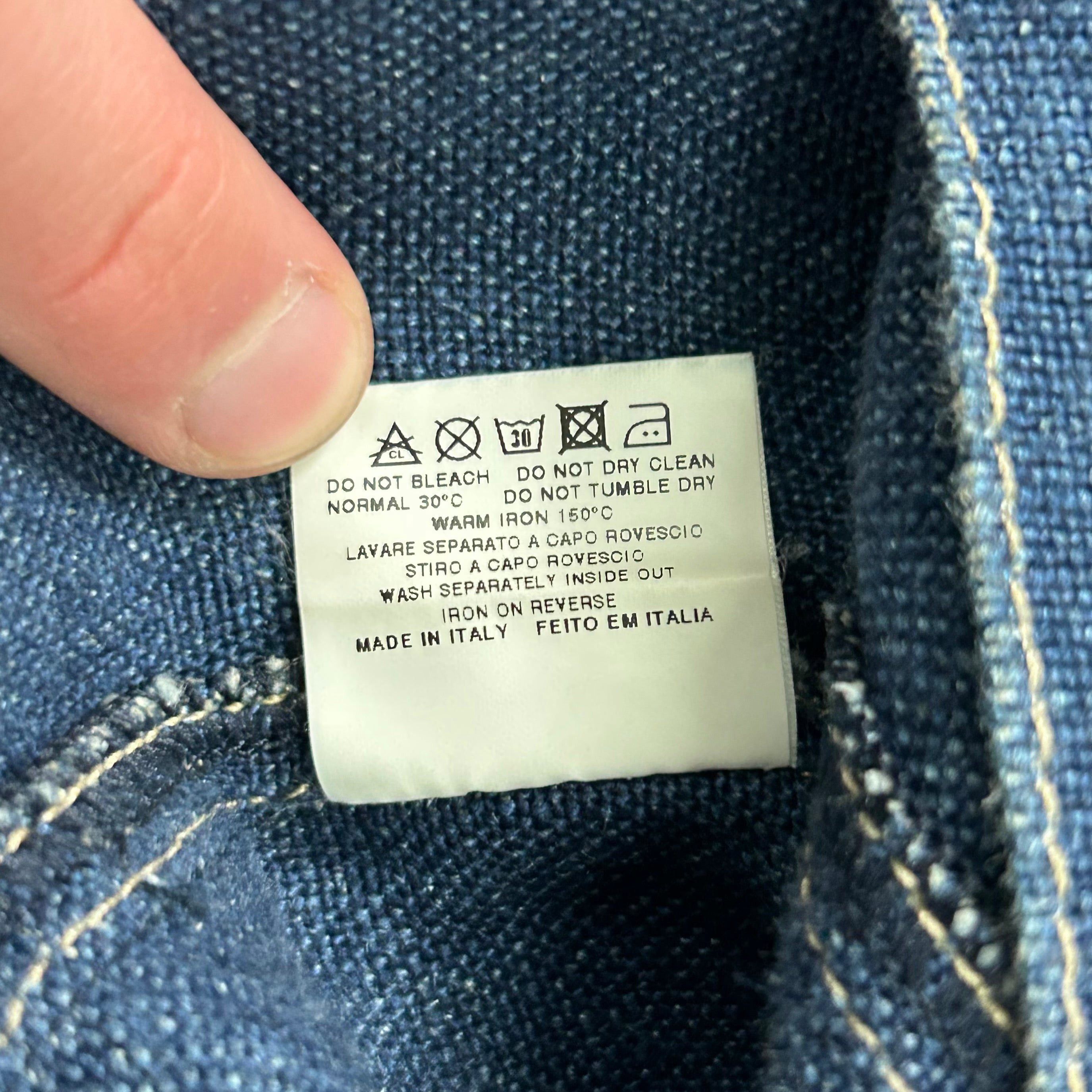 Jean Paul Gaultier Jean Paul Gaultier 90's Rope Denim Jacket Size US S / EU 44-46 / 1 - 8 Thumbnail
