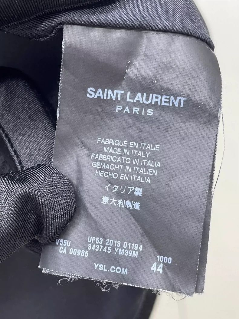 Yves Saint Laurent saint laurent Black Parka Jacket 2501-Nextarrow Size US S / EU 44-46 / 1 - 7 Thumbnail