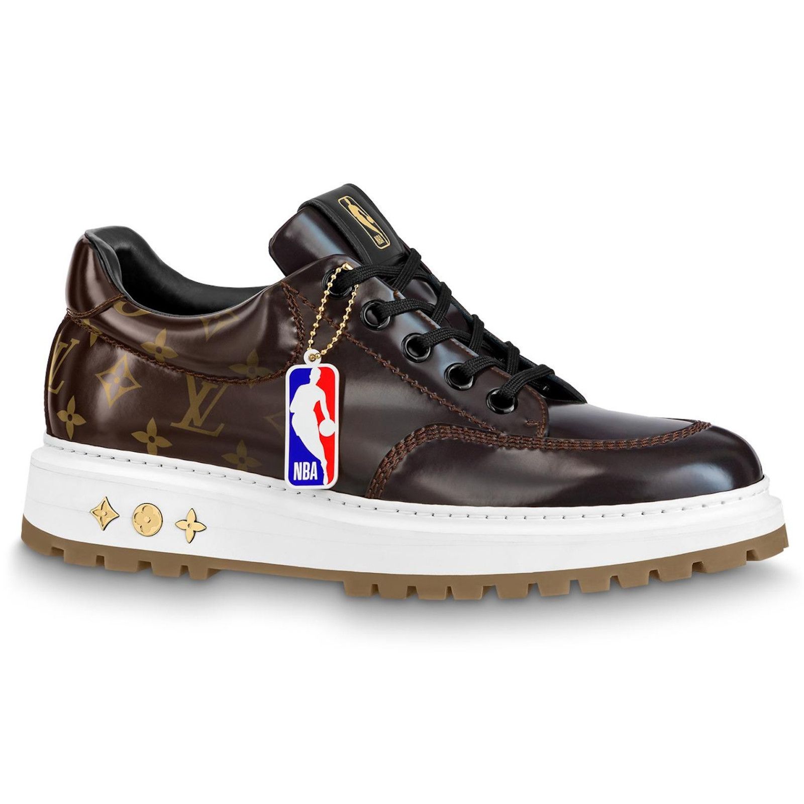 Louis Vuitton LV x NBA Abbesses Derby Ebony Brown