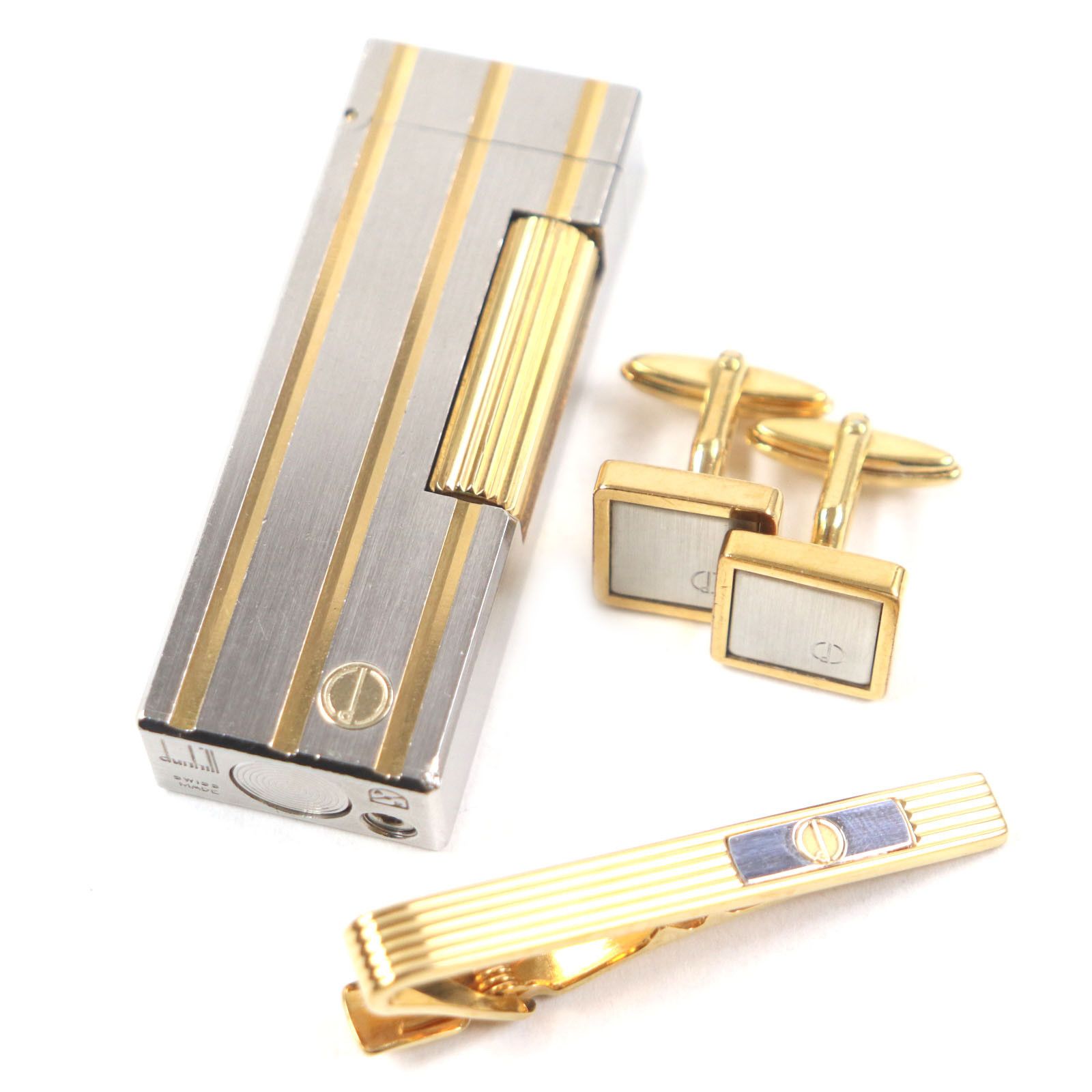 Dunhill Cologne For Men Lot - DUNHILL Three Silver And Metal