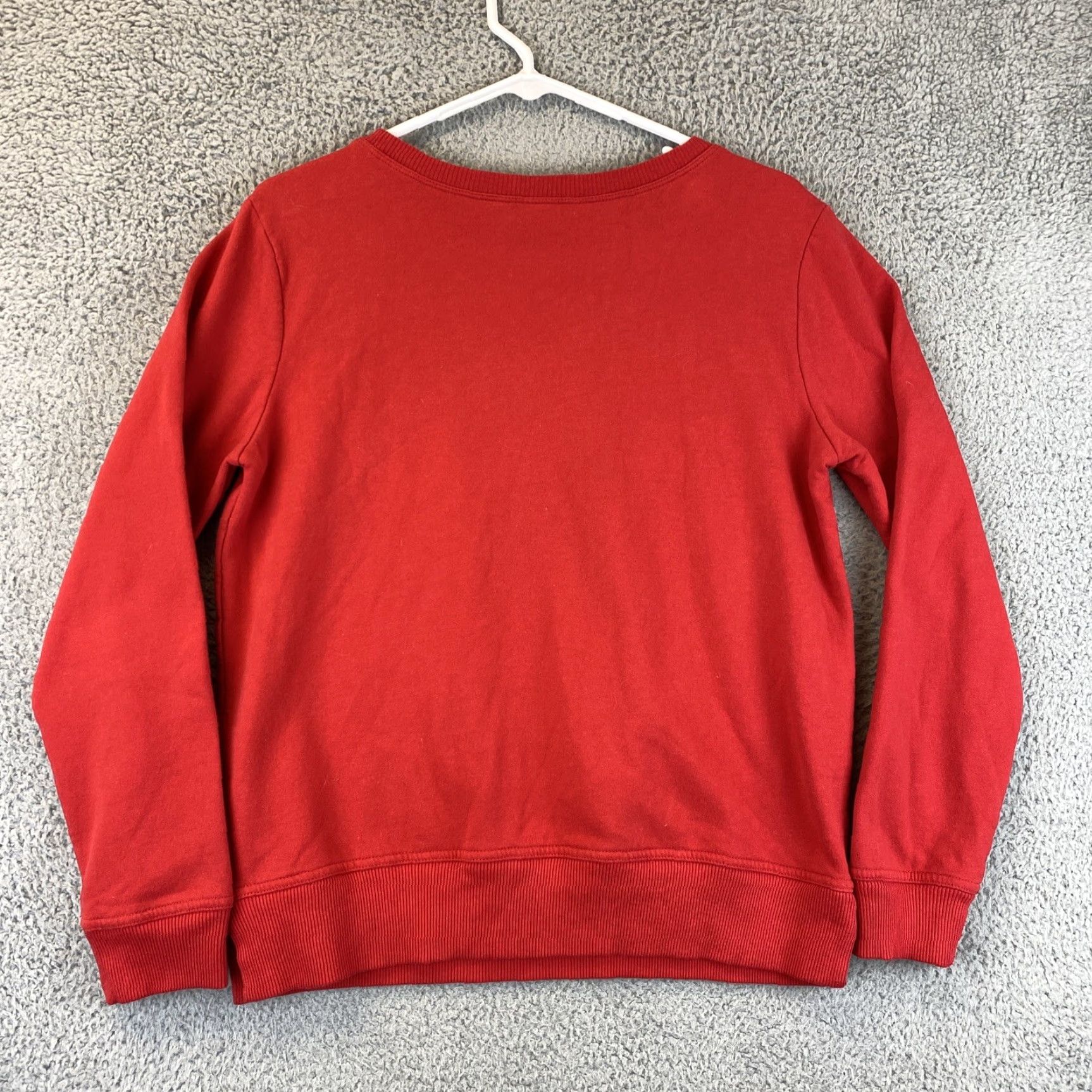 Gap Gap Women’s Logo Sweatshirt Size M Long Sleeve Crew Neck Pullover Red 67-33 Size M / US 6-8 / IT 42-44 - 5 Thumbnail