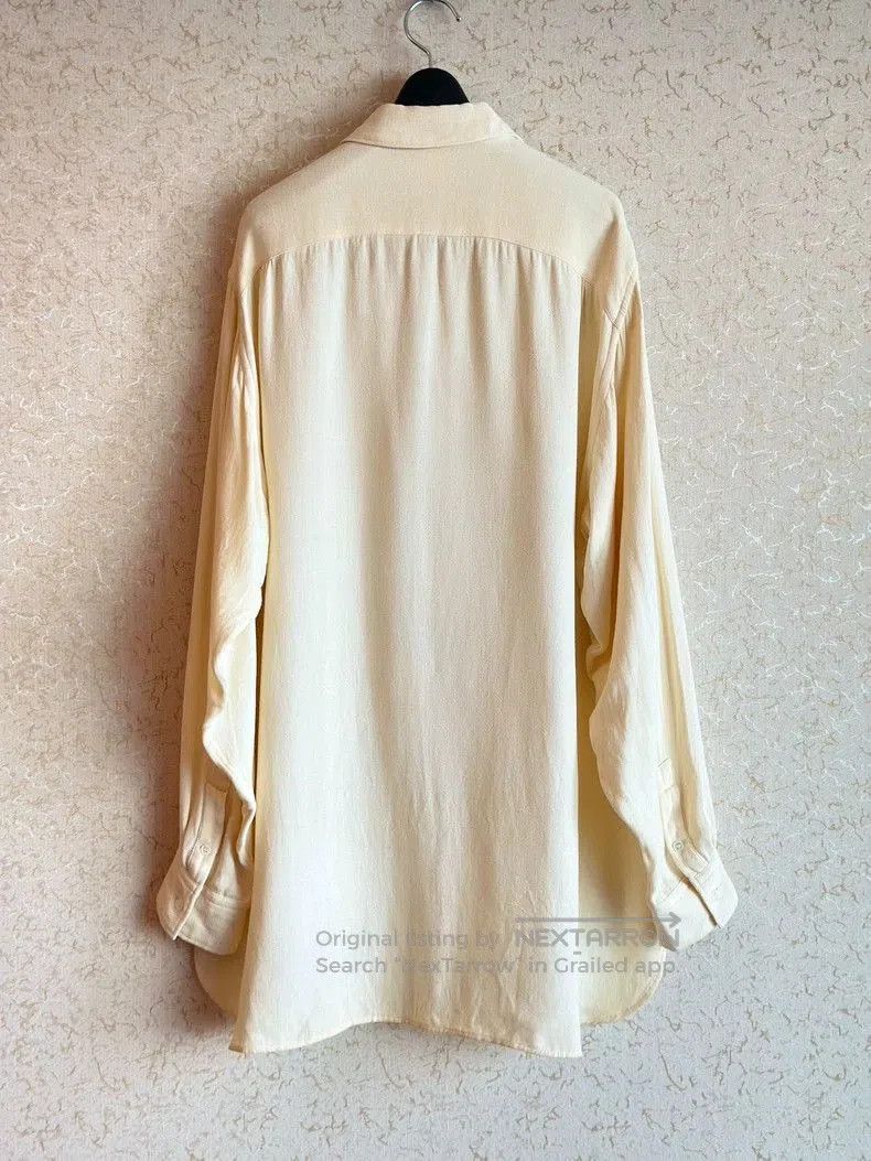 Yohji Yamamoto Yohji Yamamoto 95AW Silk Shirt. Size US M / EU 48-50 / 2 - 3 Thumbnail