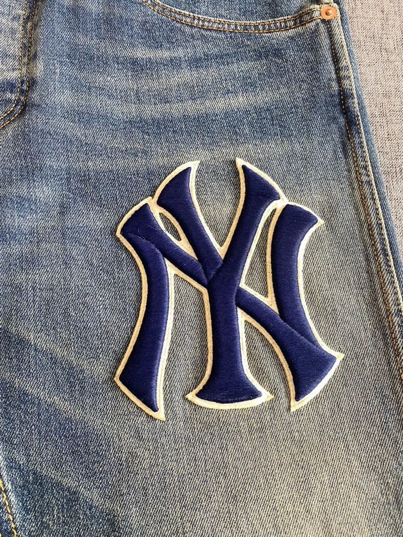 Gucci Gucci x MLB men's jeans-2508 Size US 32 / EU 48 - 5 Thumbnail