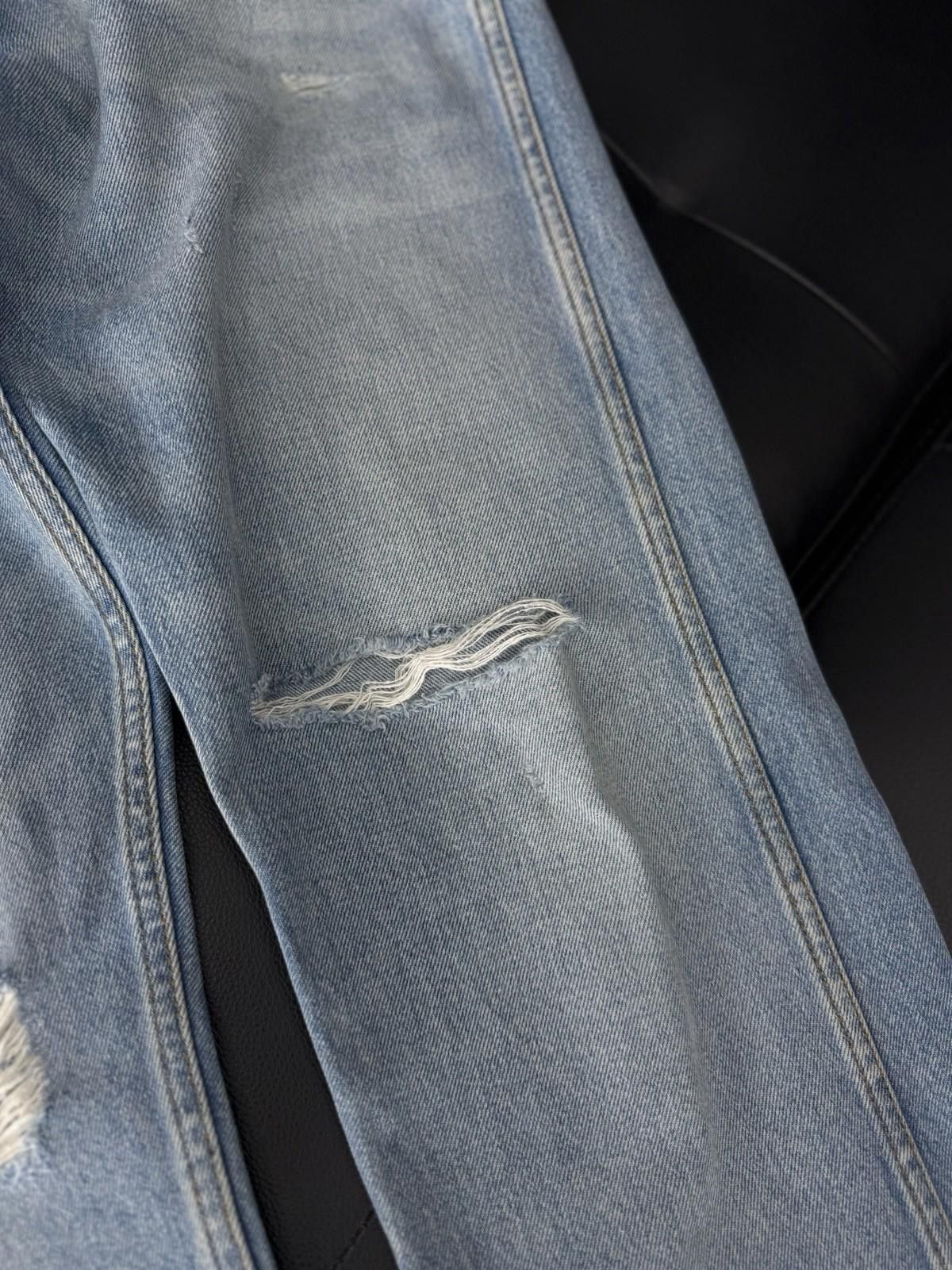 Gucci Gucci Blue Denim Jeans Lot 27 Size (36) $1500 Retail Cost Size US 36 / EU 52 - 9 Thumbnail