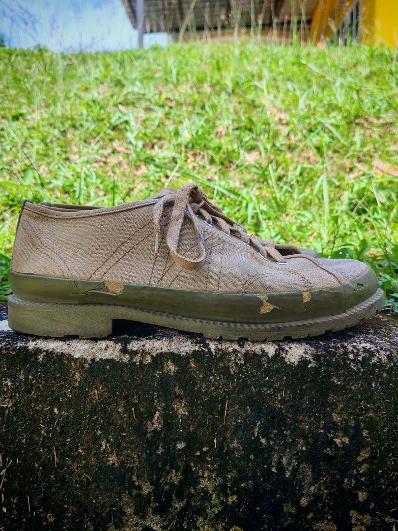 BIGI Vintage Men’s Bigi Jungle Boots Japan Military Style Size US 9 / EU 42 - 2 Thumbnail