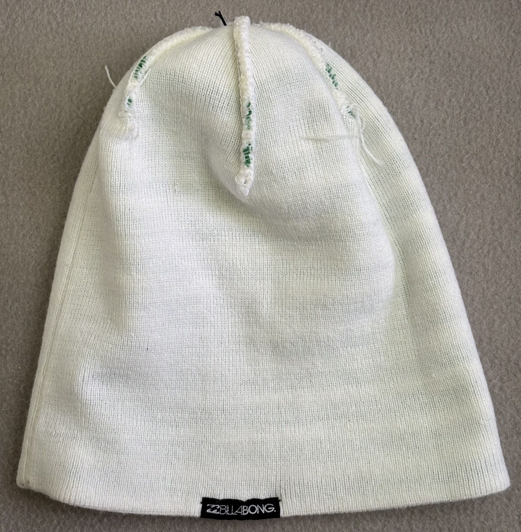 Billabong BillaBong winter hat white green size. Universal Size ONE SIZE - 5 Thumbnail