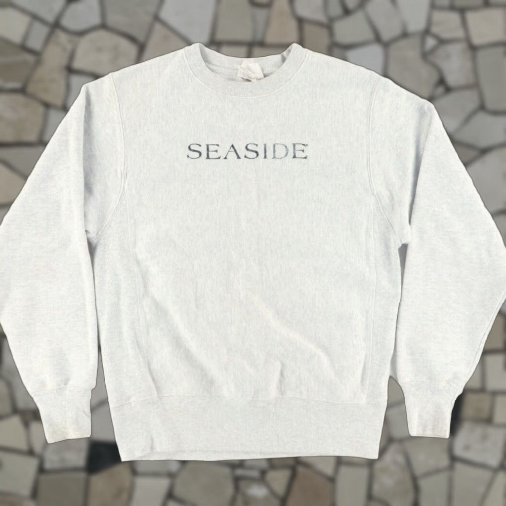 Champion Champion Seaside Reverse Weave Heather Sweatshirt Gray Men's S Shirt Size US S / EU 44-46 / 1 - 1 Thumbnail