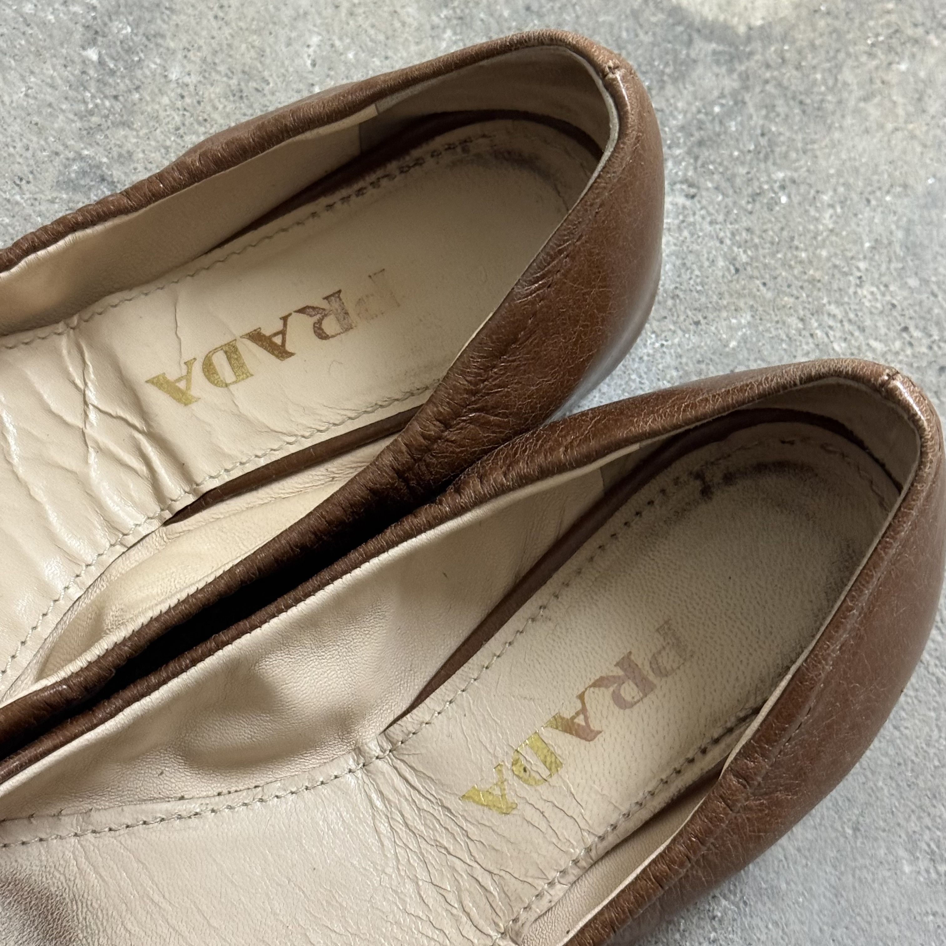 Prada Prada Ballet Shoes Size US 7.5 / IT 37.5 - 3 Thumbnail