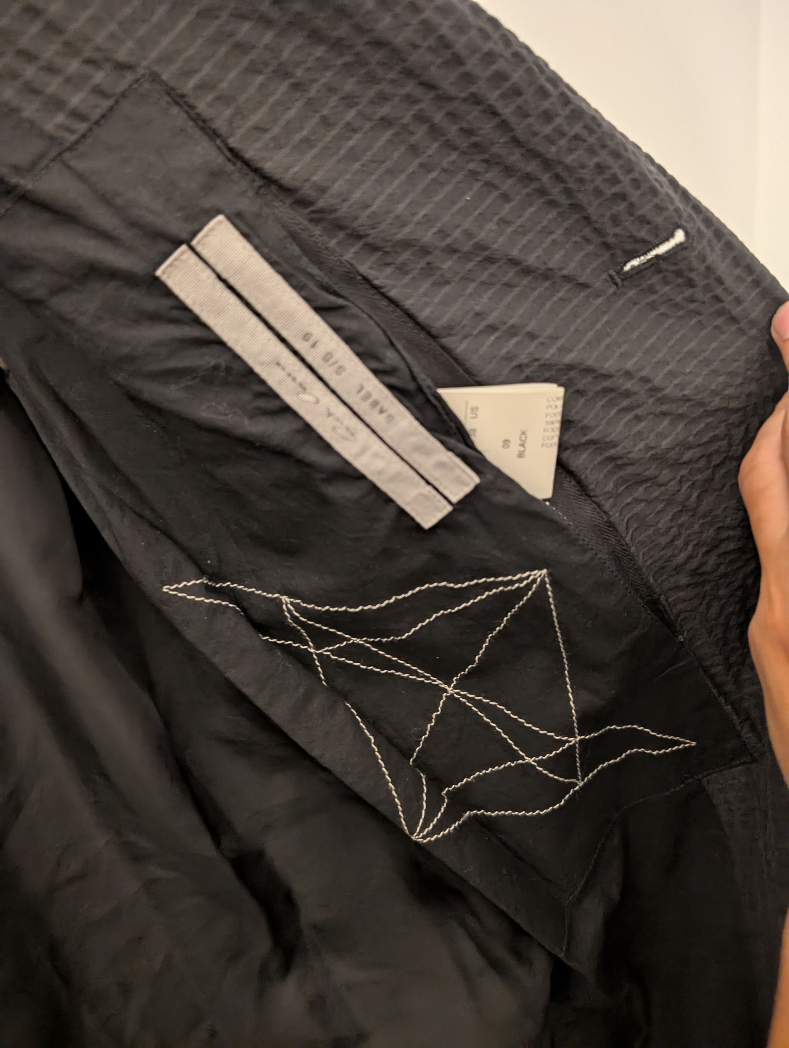 Rick Owens RICK OWENS BABEL WINGED DRESS JACKET S/S 19 Size 38R - 2 Thumbnail