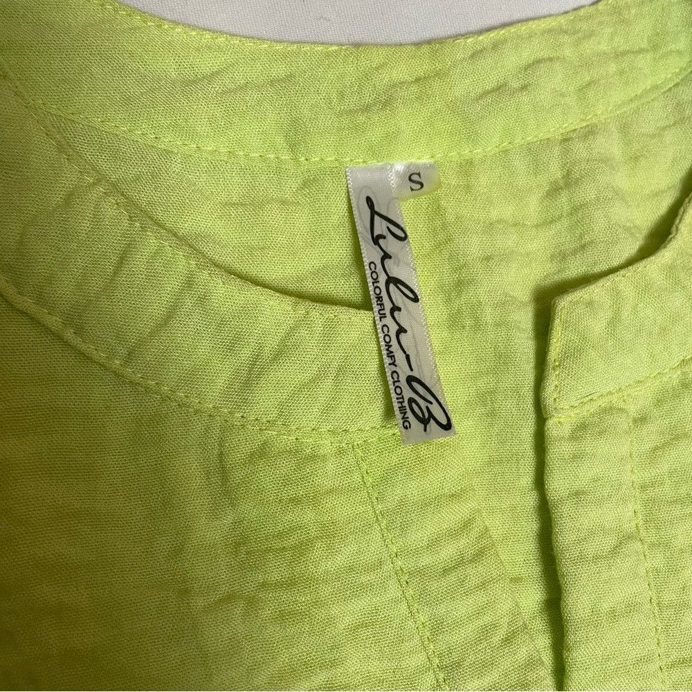 Other Lulu B Green Asymmetrical Hemline Top Shirt Size S Size S / US 4 / IT 40 - 6 Thumbnail