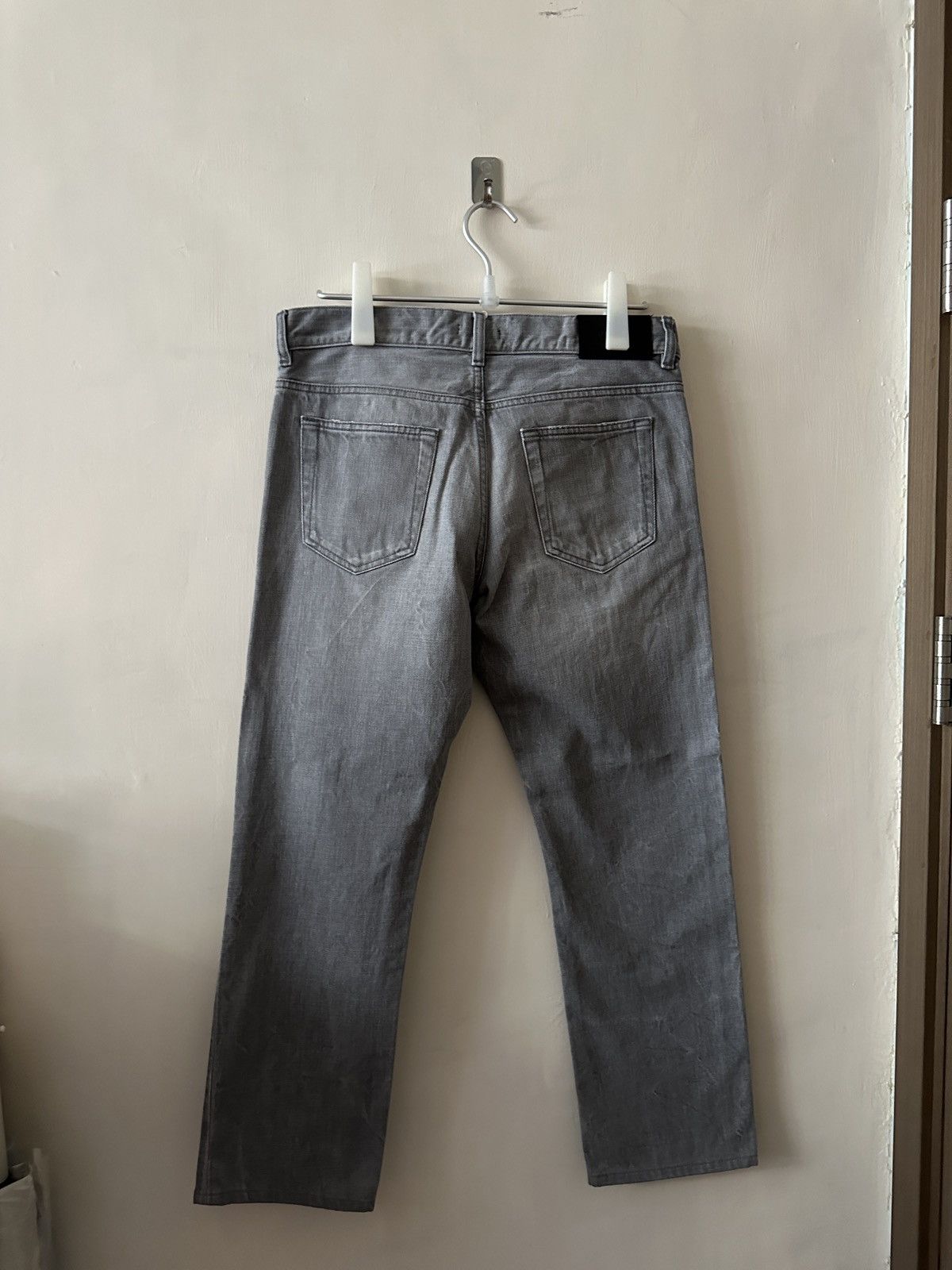 Prada Prada straight grey denim jeans Size US 31 - 4 Thumbnail