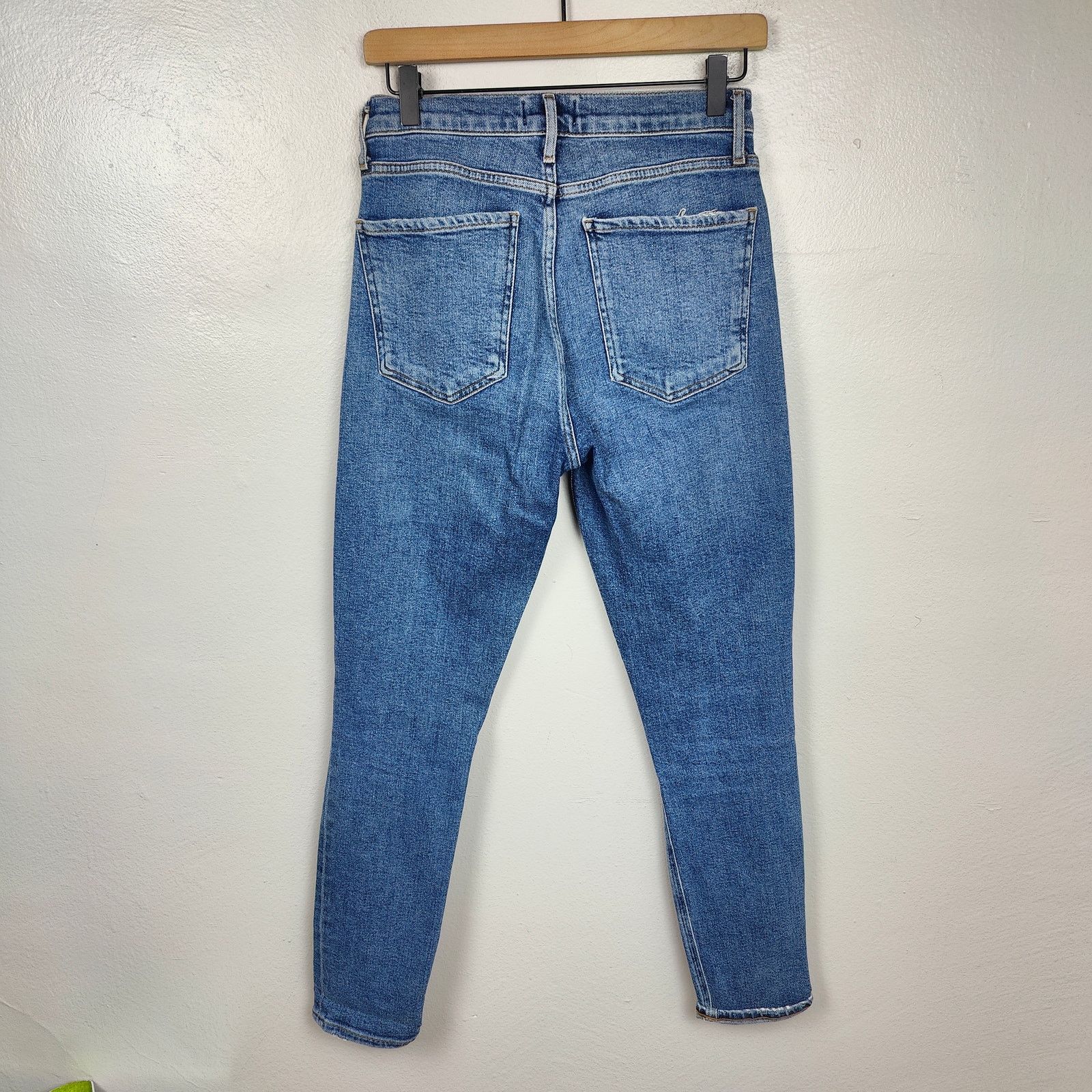 Agolde Agolde Nico High Rise Slim Jeans Womens 26 Shoreline Wash Size 26" / US 2 / IT 38 - 6 Thumbnail
