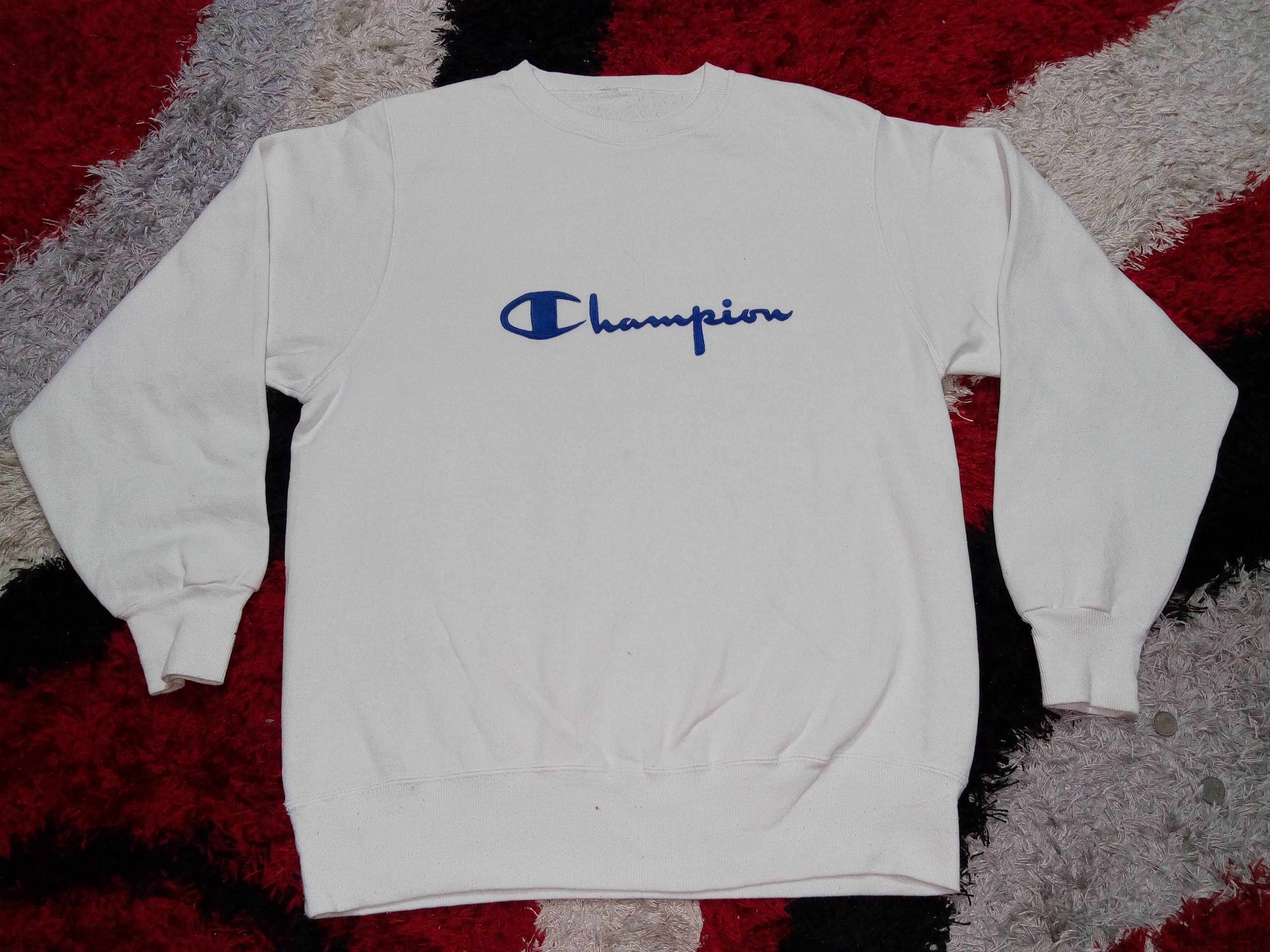 Champion Vintage Champion Sweatshirt Sweater Jumper Pullover Size US L / EU 52-54 / 3 - 2 Thumbnail