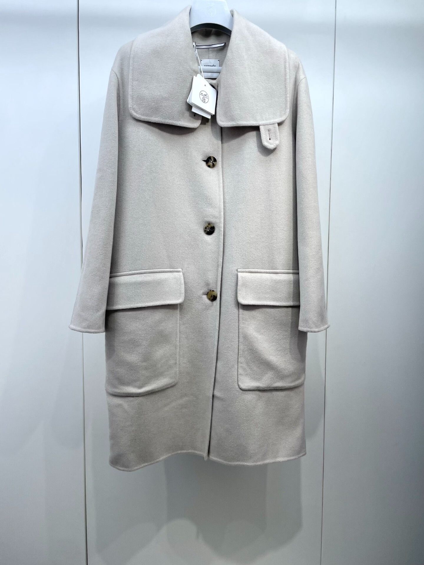 Hermes Hermes Big Pocket Cashmere Coat Size S / US 4 / IT 40 - 1 Thumbnail