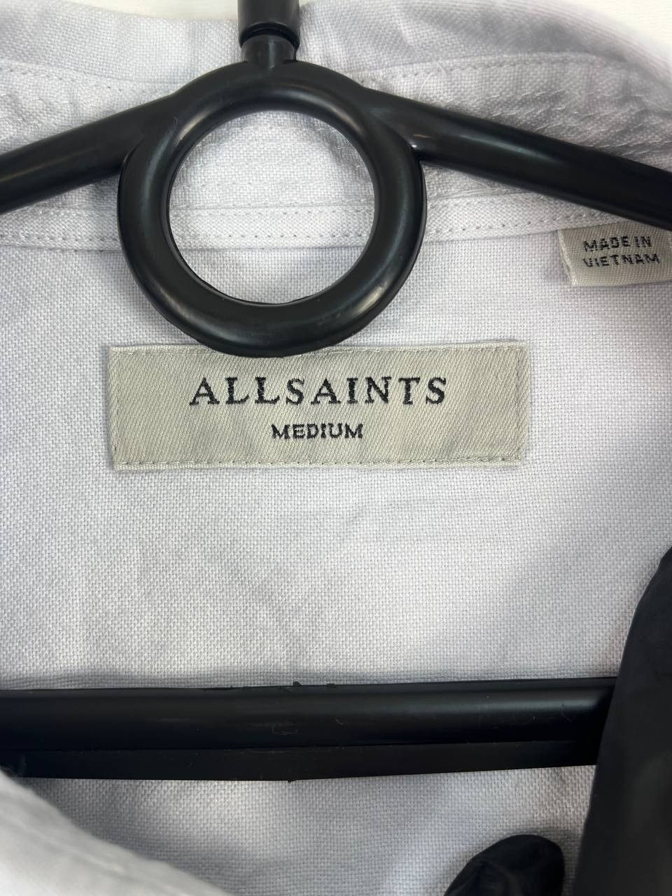 Allsaints AllSaints Oxford Shirt Light Sleeve Embroidered Logo Size M Size US M / EU 48-50 / 2 - 4 Thumbnail