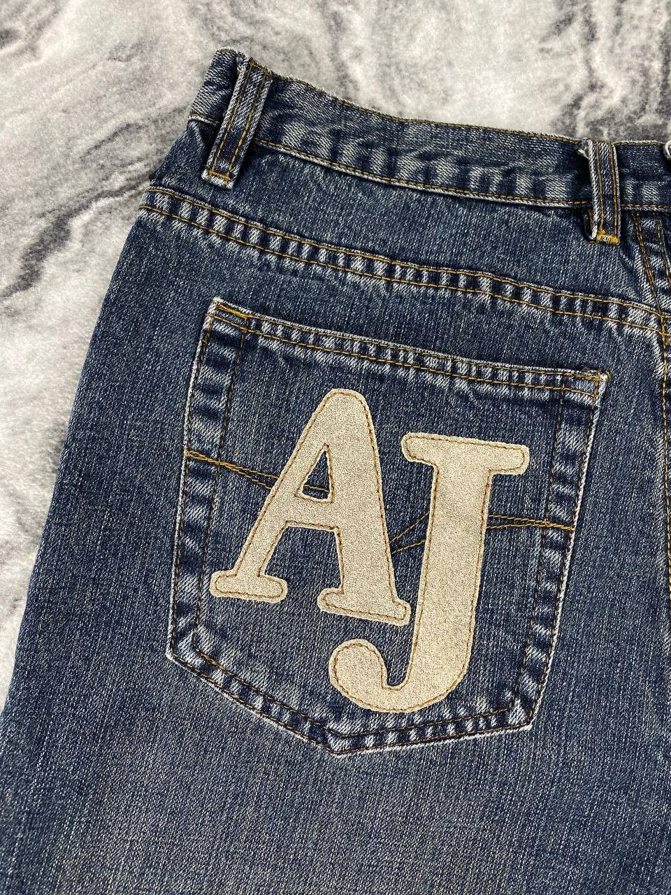 Armani Vintage Armani Denim Baggy Jeans Size US 34 / EU 50 - 4 Thumbnail