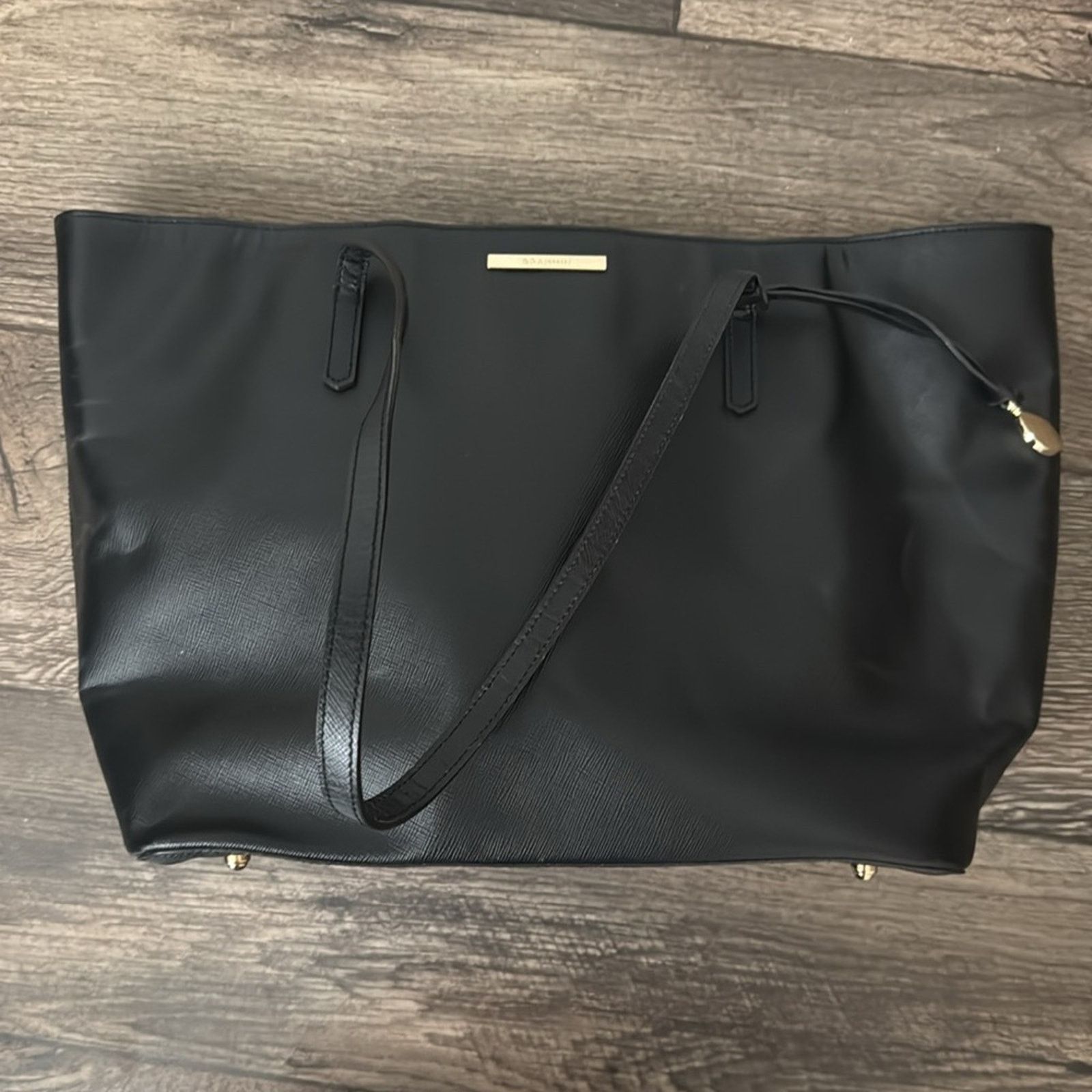 BRAHMIN Brahmin Avenue Leather Medium Tote in Black Bond Street Size ONE SIZE - 3 Thumbnail