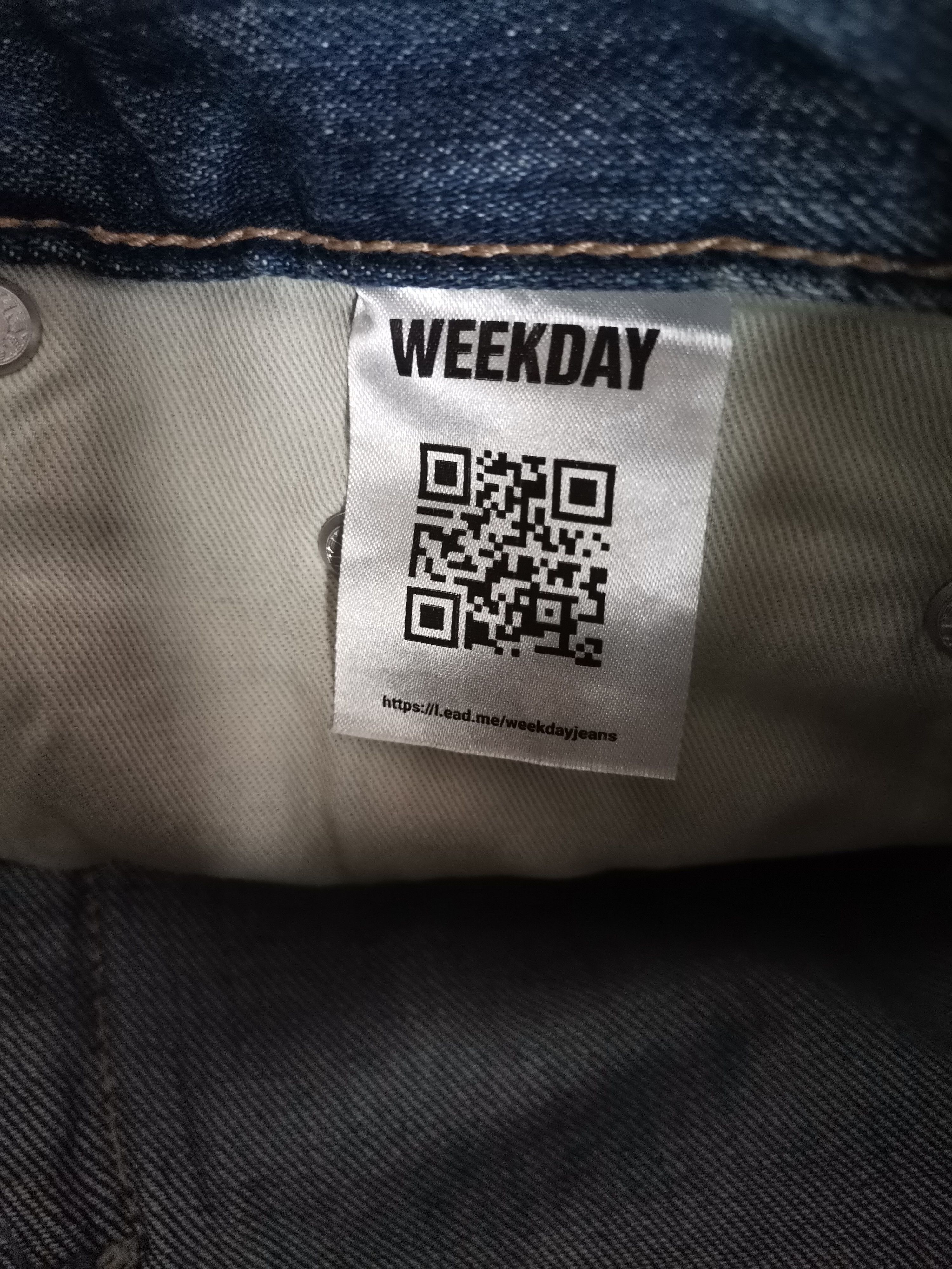 Weekday Weekday Astro Oversized Jeans Size US 28 / EU 44 - 3 Thumbnail