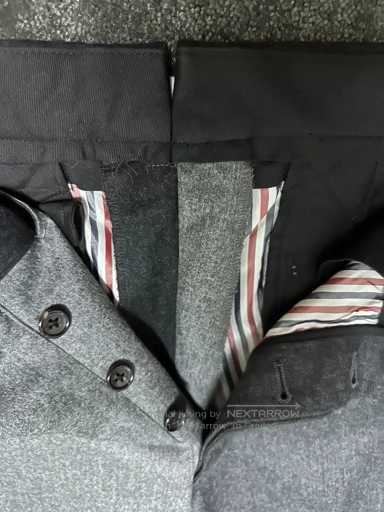 Thom Browne Thom Browne size 3 Colored thin flannel pants Size 42R - 5 Thumbnail