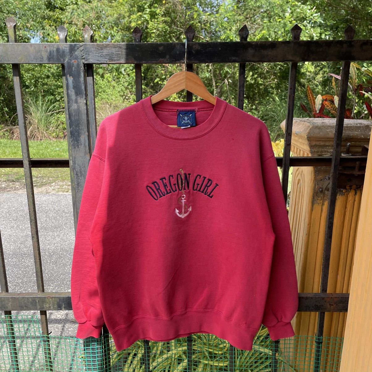Japanese Brand × Vintage 🔥Vintage 90s Oregon Girl Embroidered Big Logo Sweatshirts Size US M / EU 48-50 / 2 - 1 Thumbnail