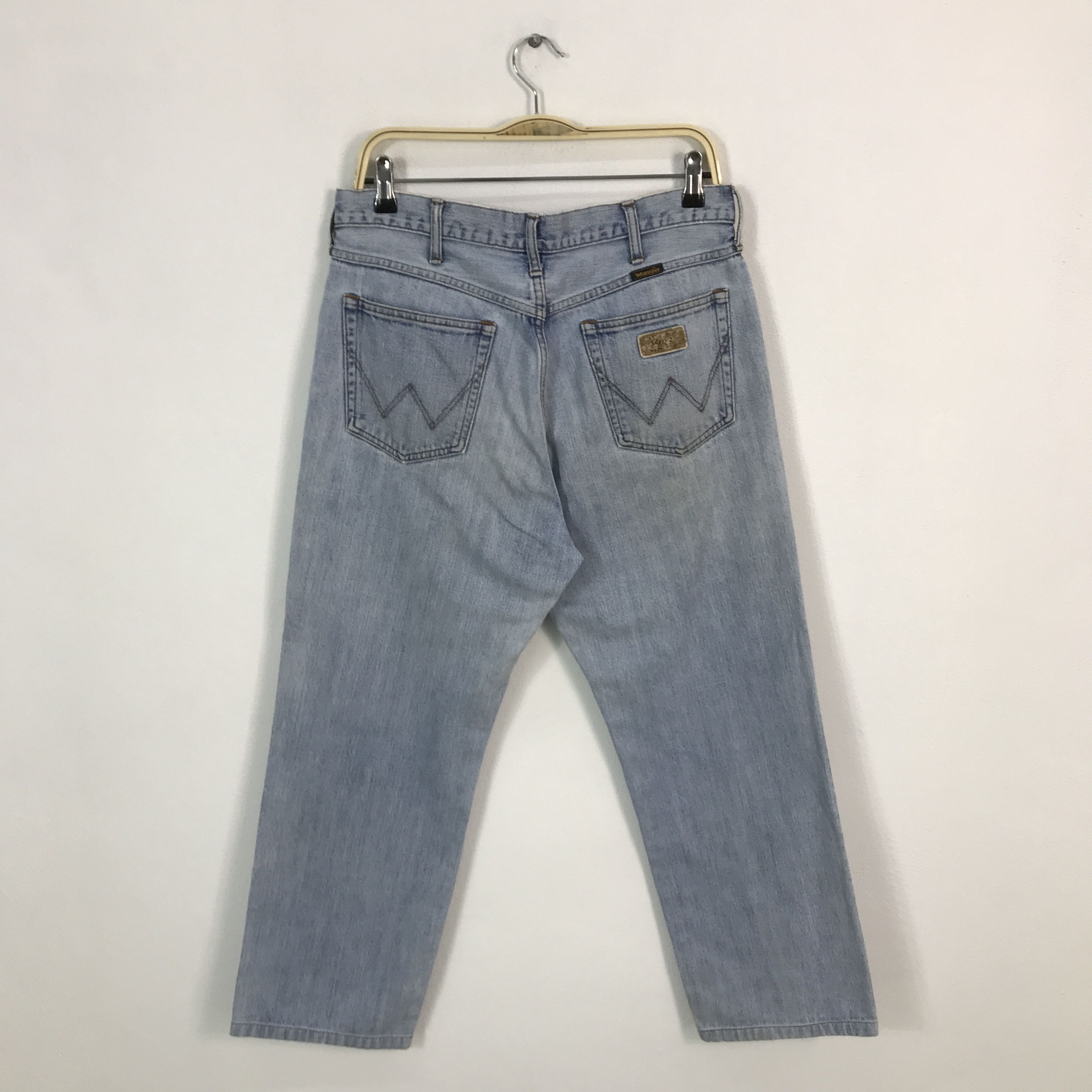 Wrangler wrangler baggy light wash jeans denim pants Size US 32 / EU 48 - 2 Thumbnail