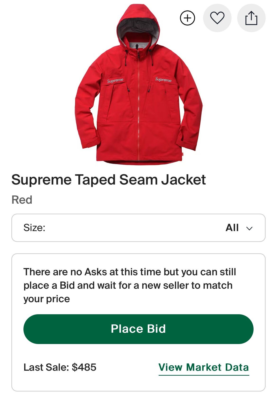 Supreme Supreme taped seam jacket Size US M / EU 48-50 / 2 - 10 Thumbnail