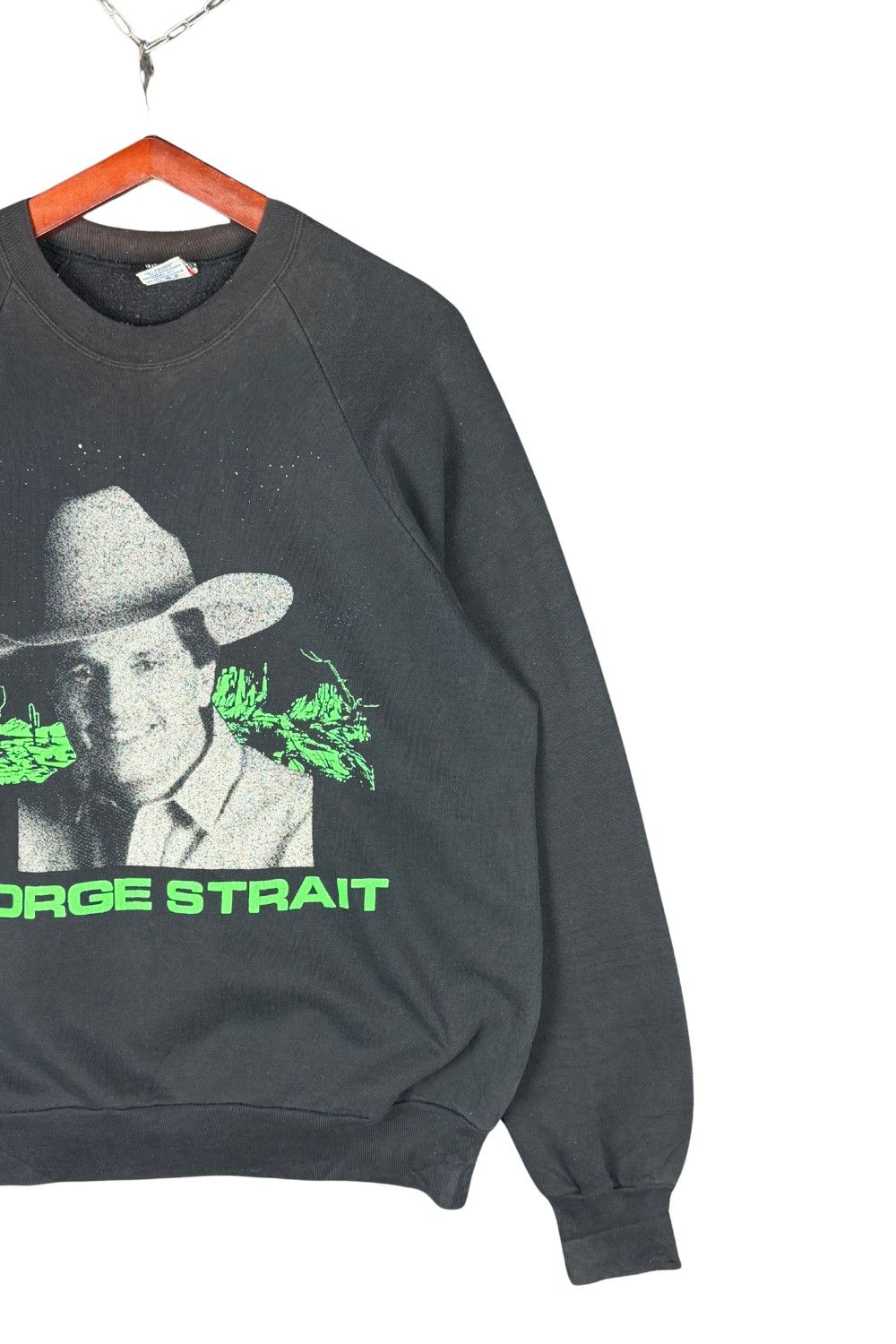 Anvil 80s George Strait “Entertainer Of The Year” Tour Crewneck Size US XL / EU 56 / 4 - 6 Thumbnail