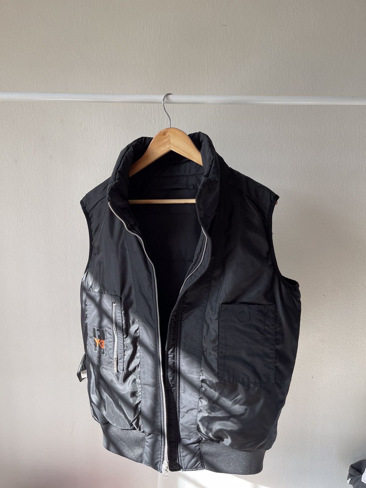 Adidas × Y's for Men × Yohji Yamamoto Yohji Yamamoto Y-3 Sleeveless Purffer Jacket Size US L / EU 52-54 / 3 - 2 Thumbnail