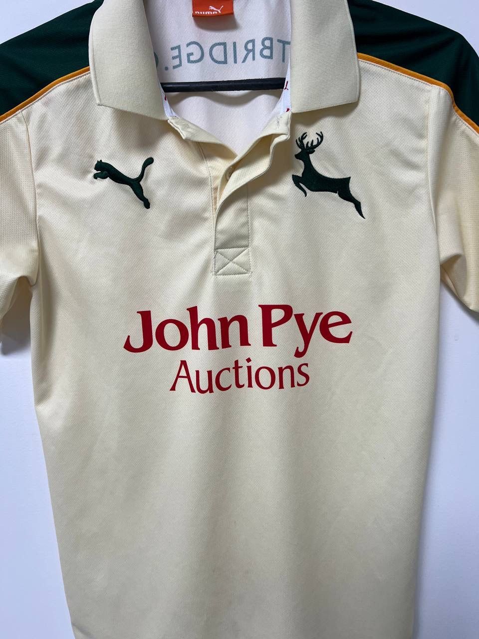 Puma Nottinghamshire County Outlaws Cricket Puma Shirt Small Size US S / EU 44-46 / 1 - 9 Thumbnail