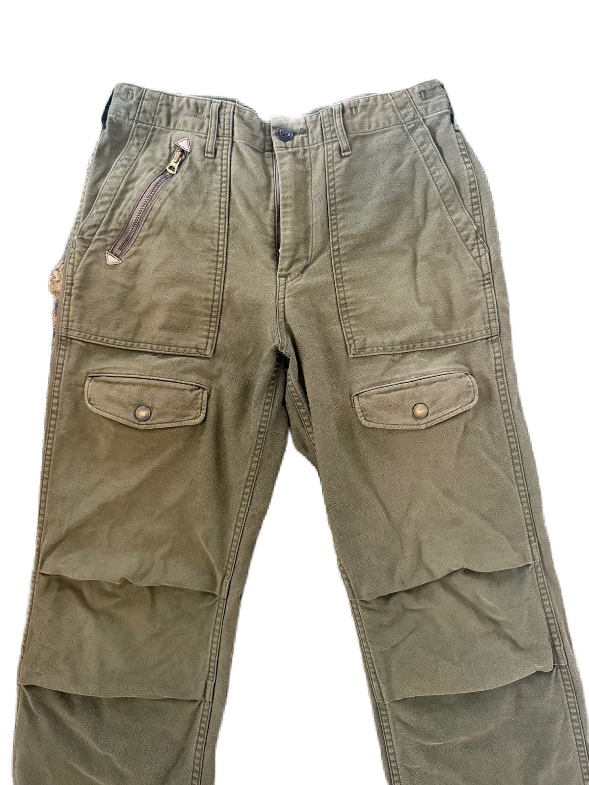 Johnbull MILITARY STYLE JOHN BULL PANTS JAPANESE BRAND OLIVE Size US 30 / EU 46 - 3 Thumbnail