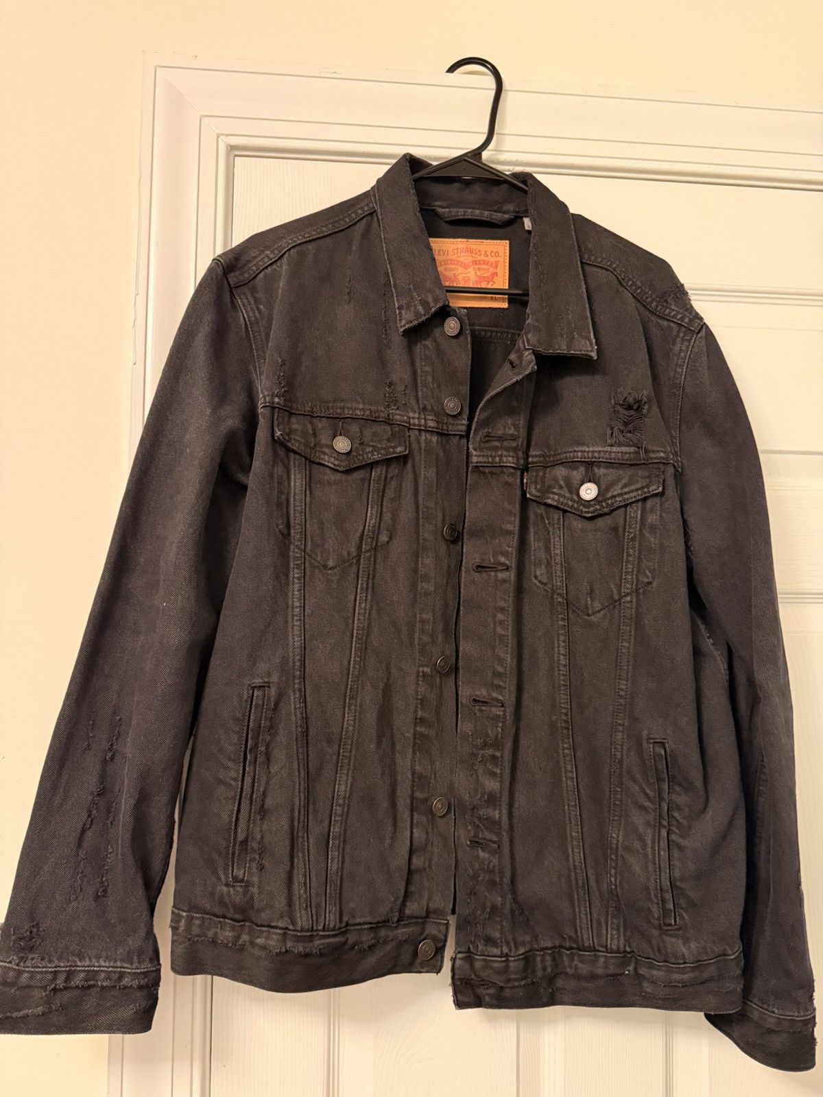Levi Distressed Denim Jacket