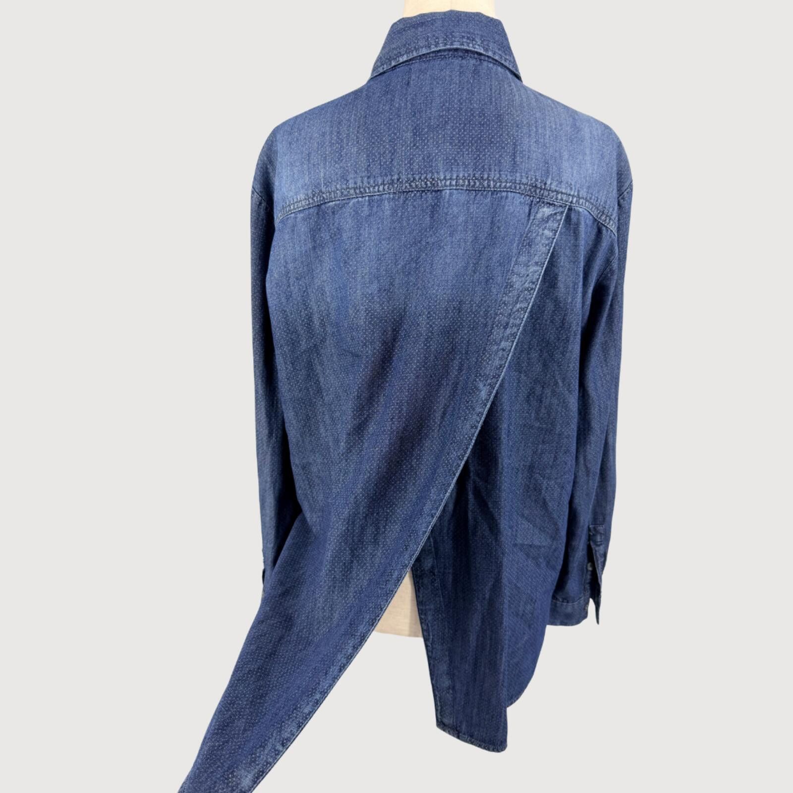 Other Pilcro and the Letterpress Polka Dot Denim Button Down M Size M / US 6-8 / IT 42-44 - 9 Thumbnail