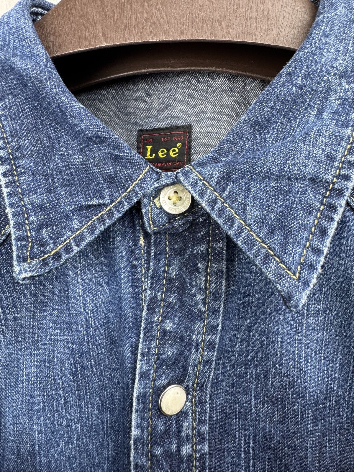 Lee Lee by Donwan Harrell Western Shirt PRPS long sleeve faded Size US M / EU 48-50 / 2 - 5 Thumbnail