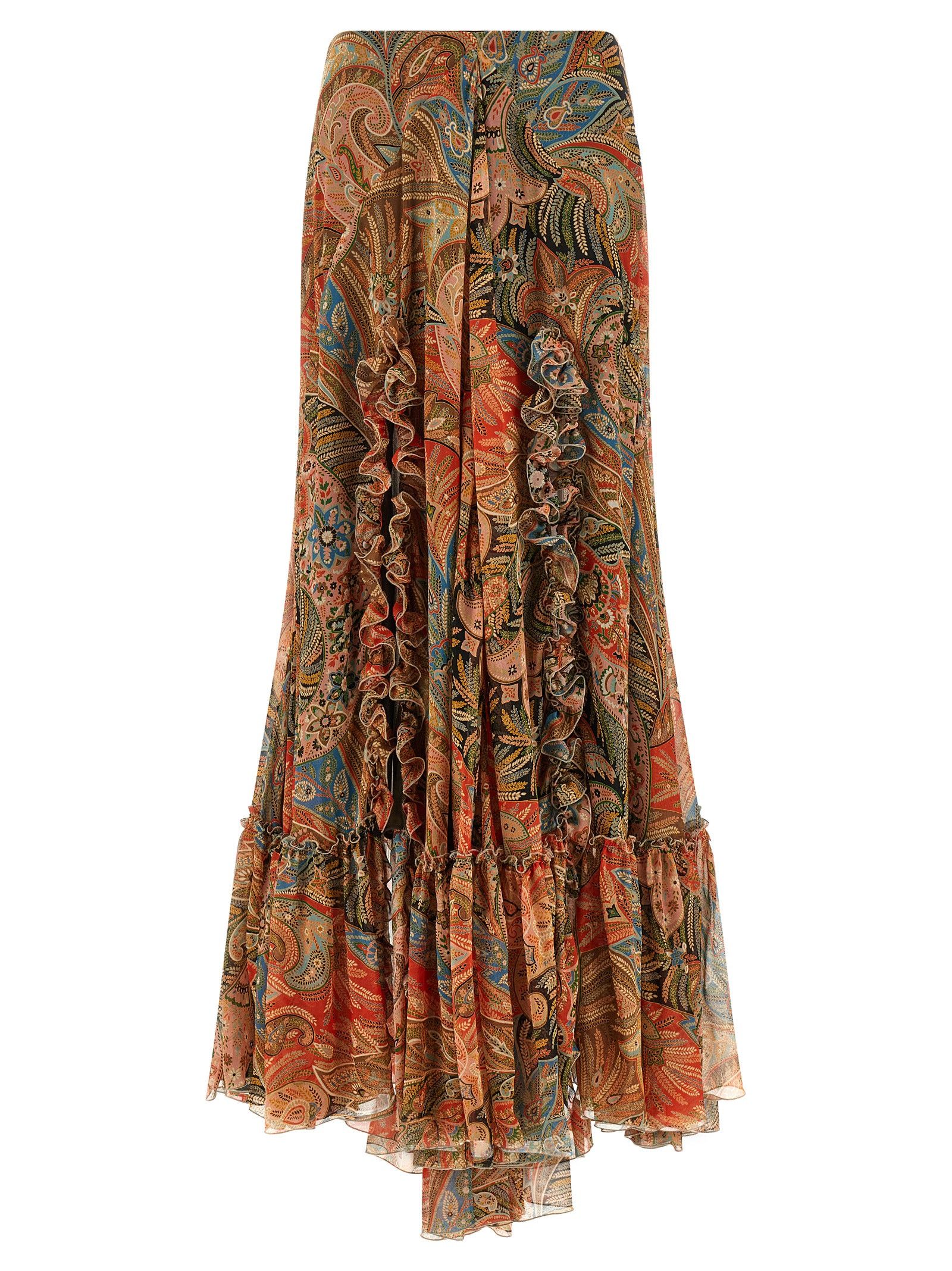 Etro Paisley foliage skirt Size 28" / US 6 / IT 42 - 1 Thumbnail